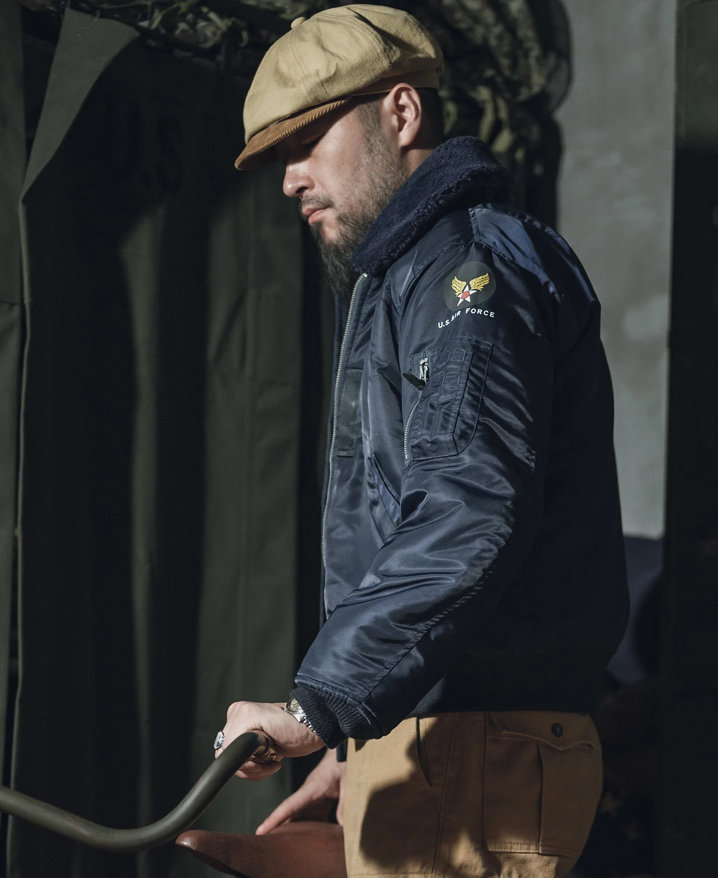 1950s US Air Force Type B-15C Flight Jacket - Image 6
