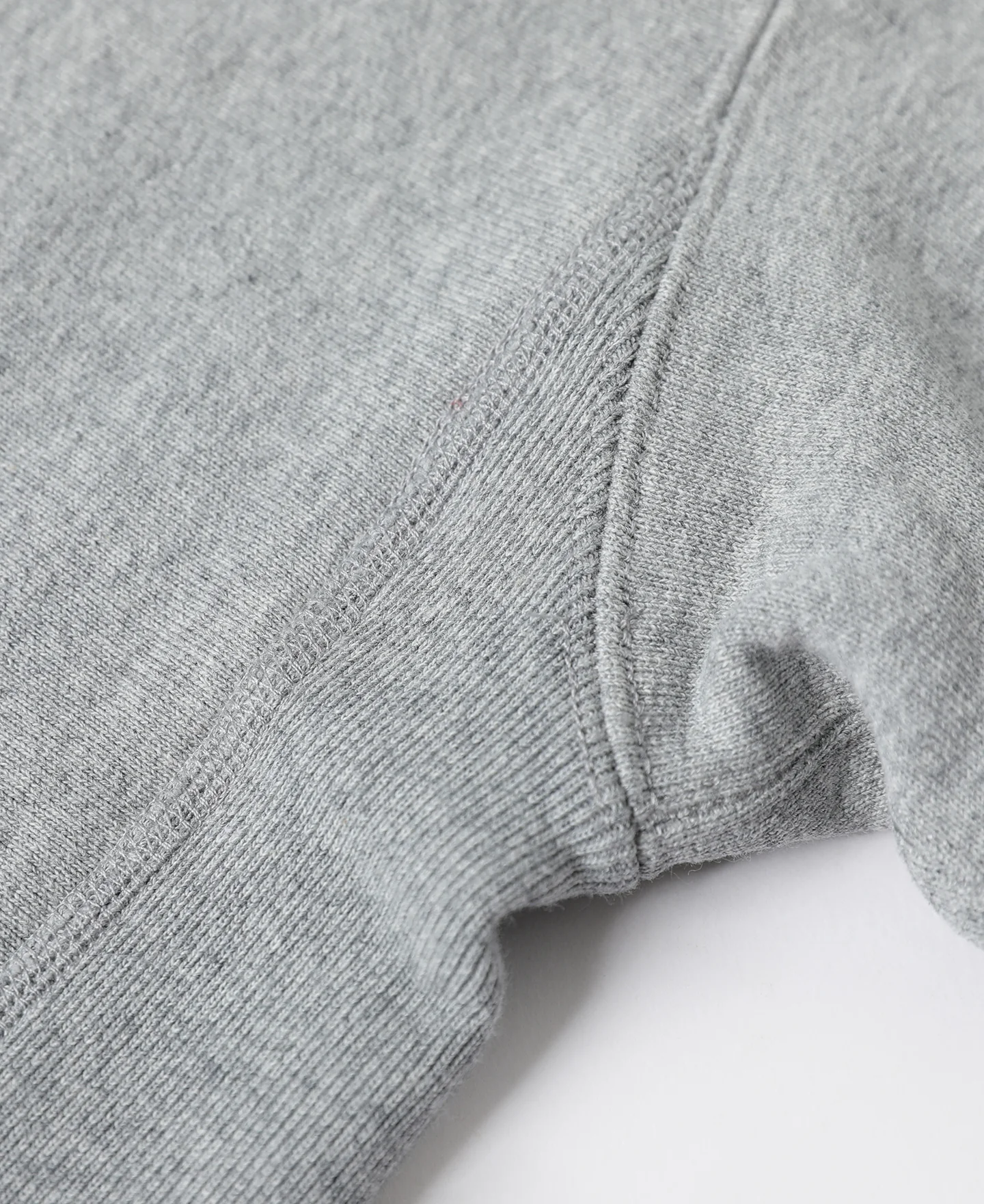 1950s USAFA Reverse Weave Half-Zip Sweatshirt - Gray - Image 12