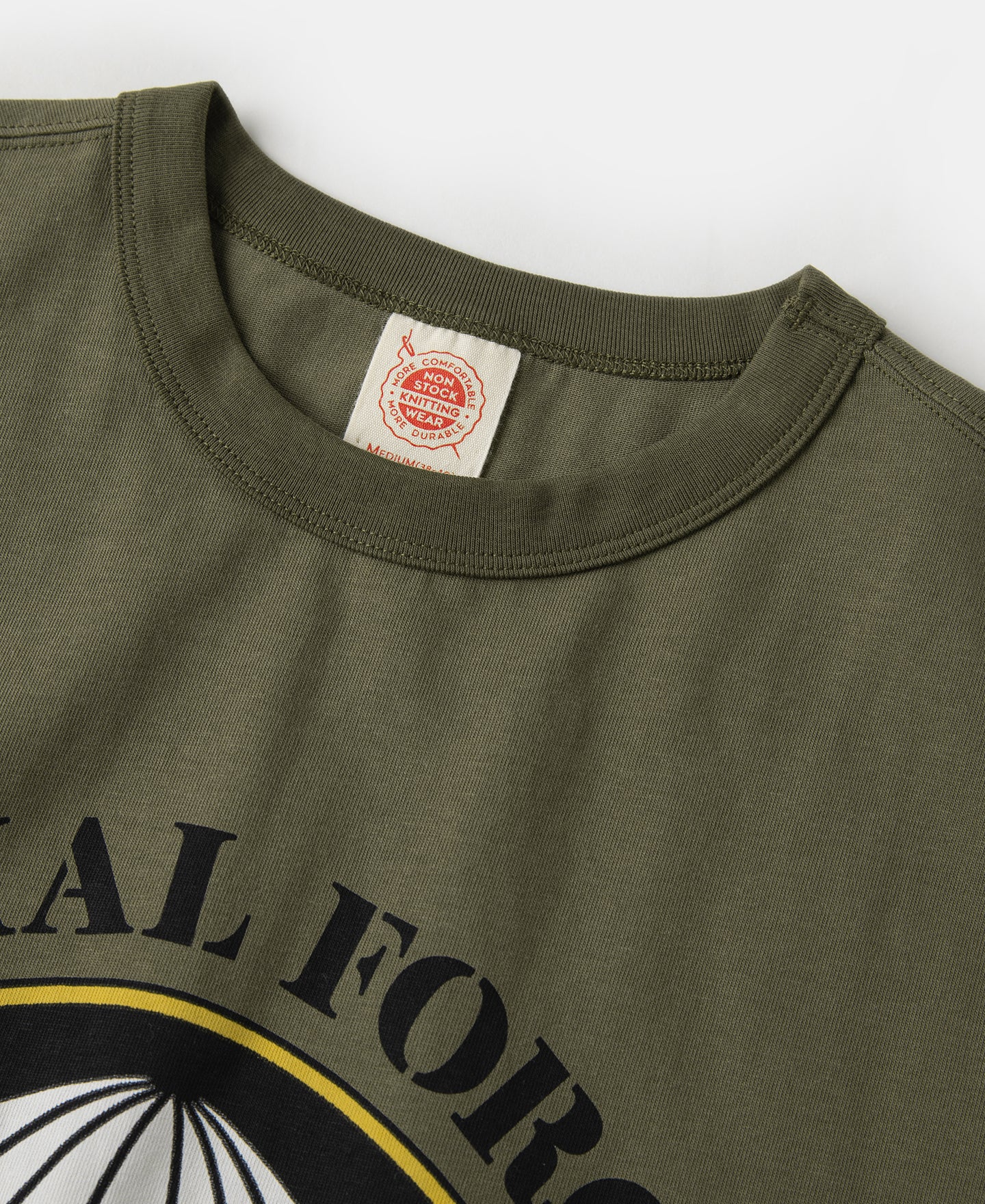1960s Paratrooper & Tiger Print T-Shirt - Olive - Image 5