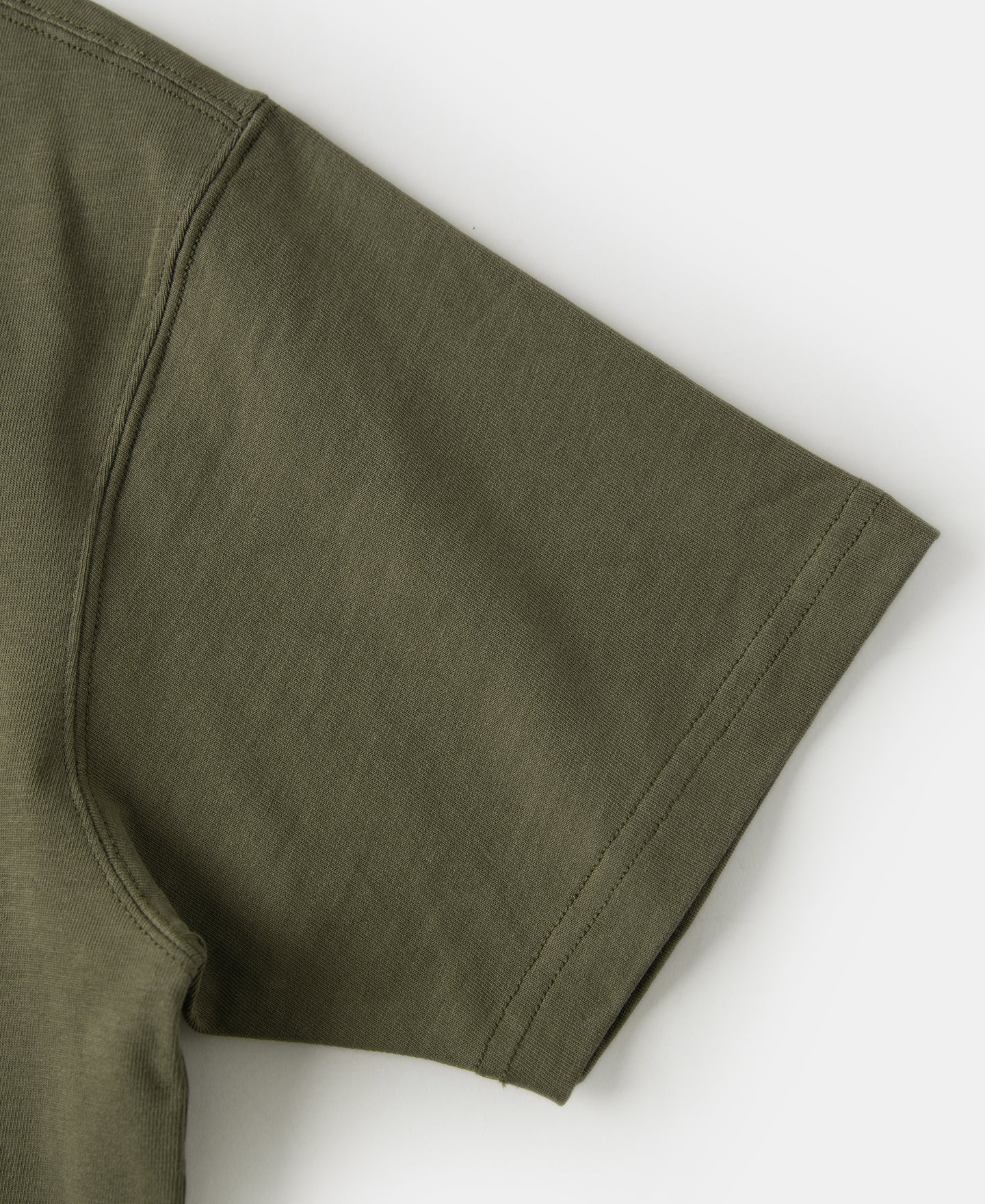 1960s Paratrooper & Tiger Print T-Shirt - Olive - Image 7