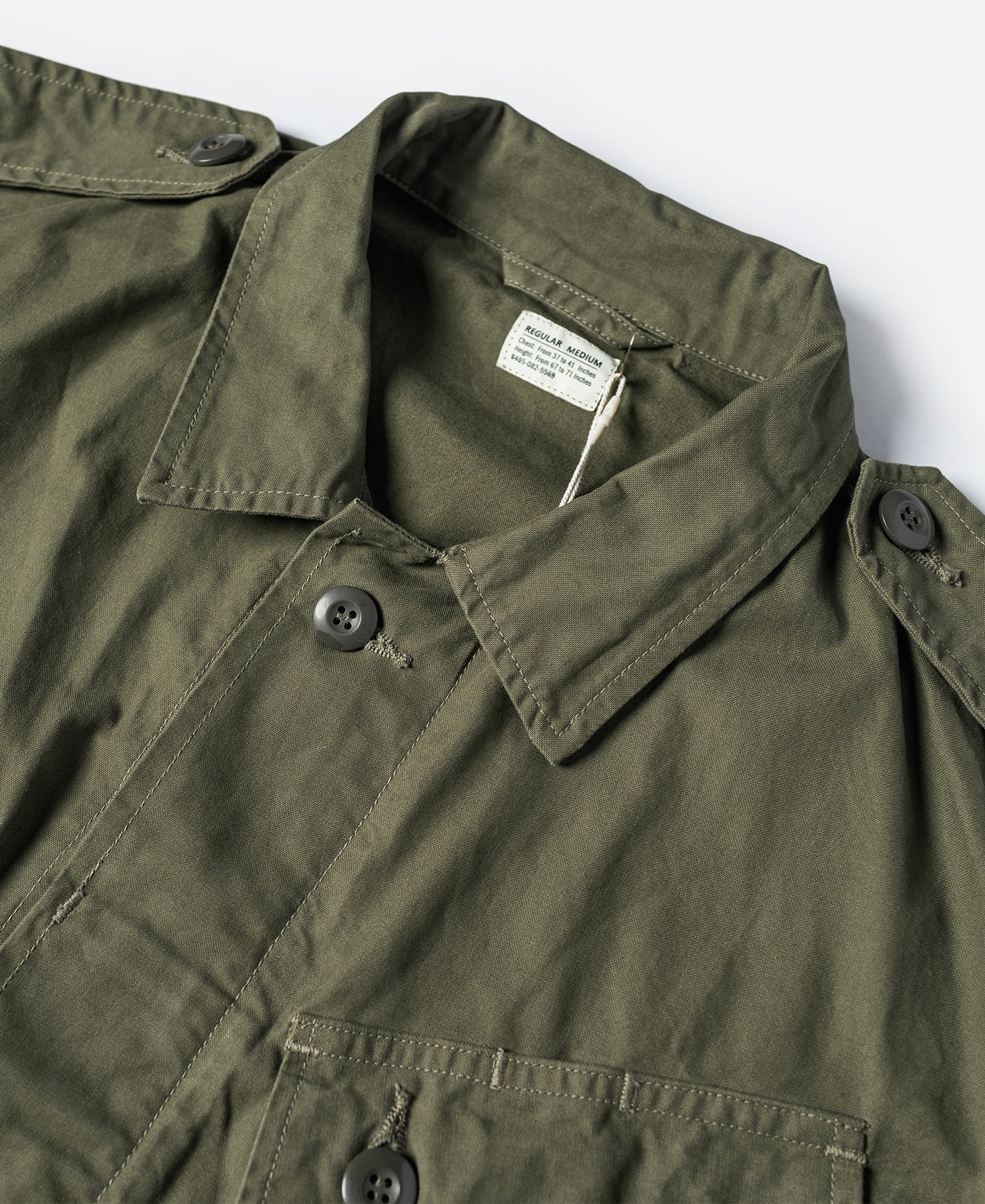 1963 1st Model Tropical Jungle Fatigue Jacket - Image 10