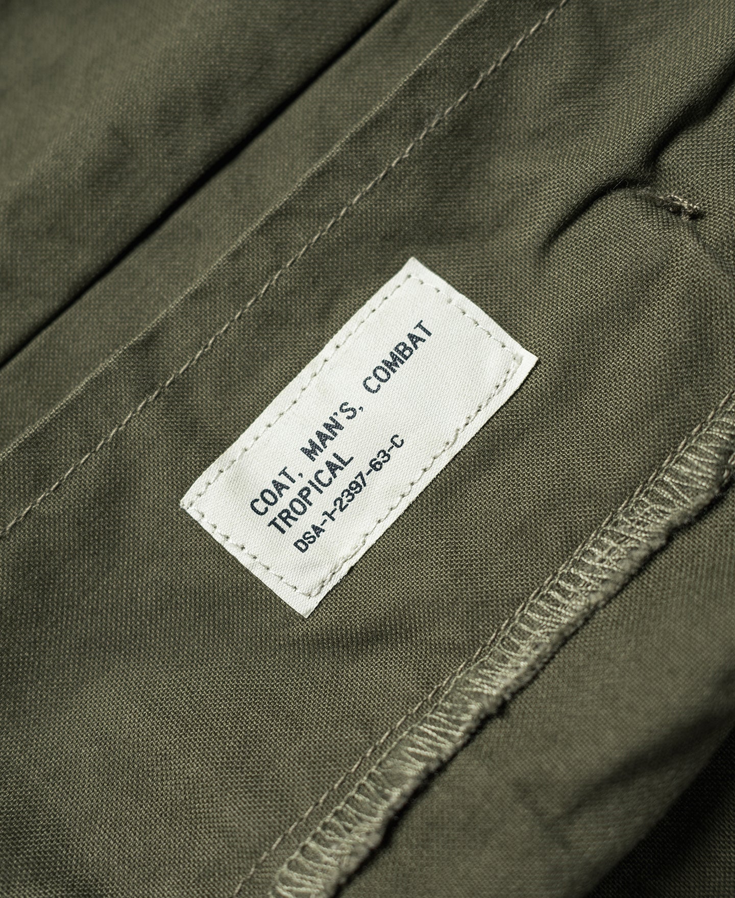 1963 1st Model Tropical Jungle Fatigue Jacket - Image 23