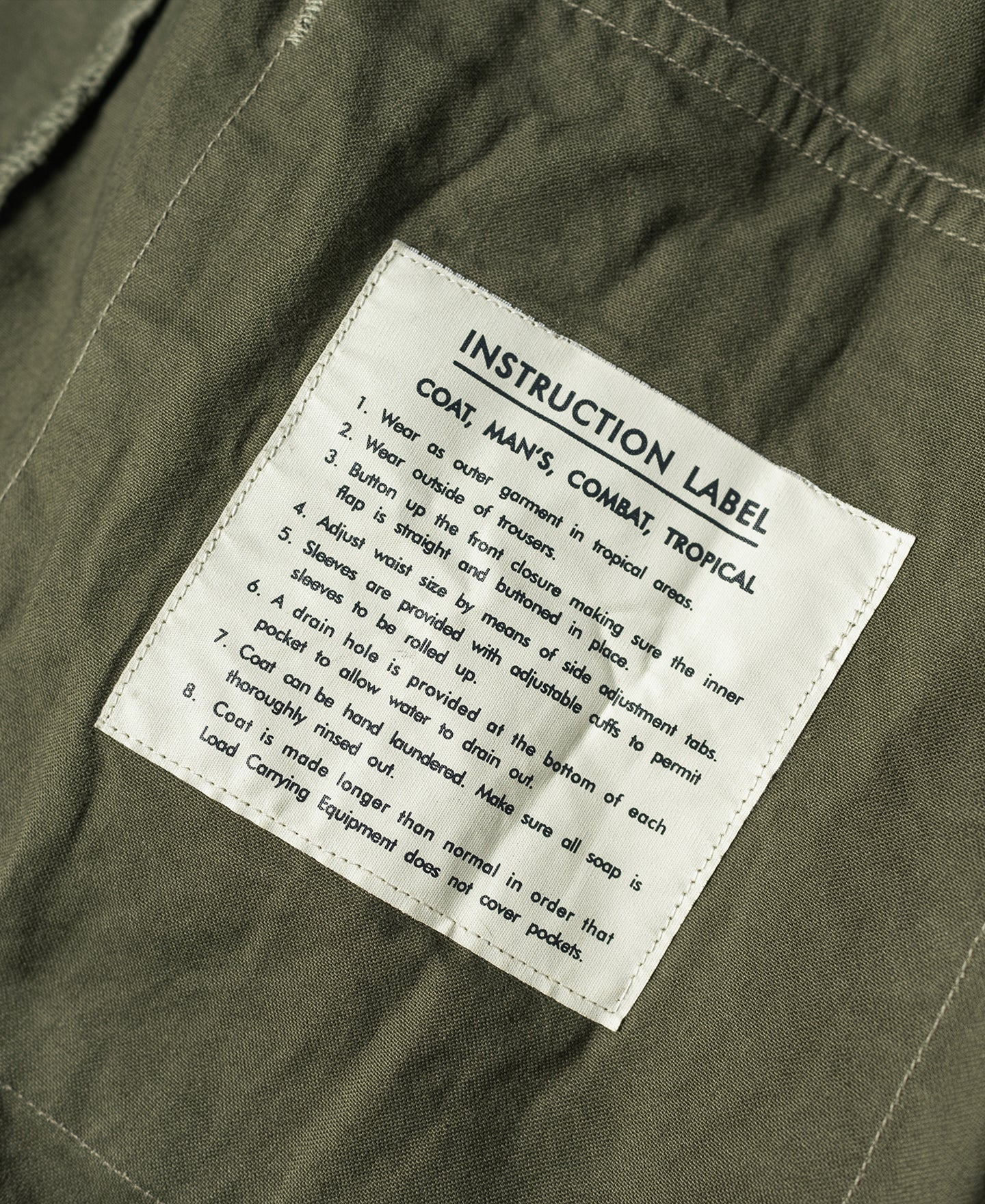 1963 1st Model Tropical Jungle Fatigue Jacket - Image 24