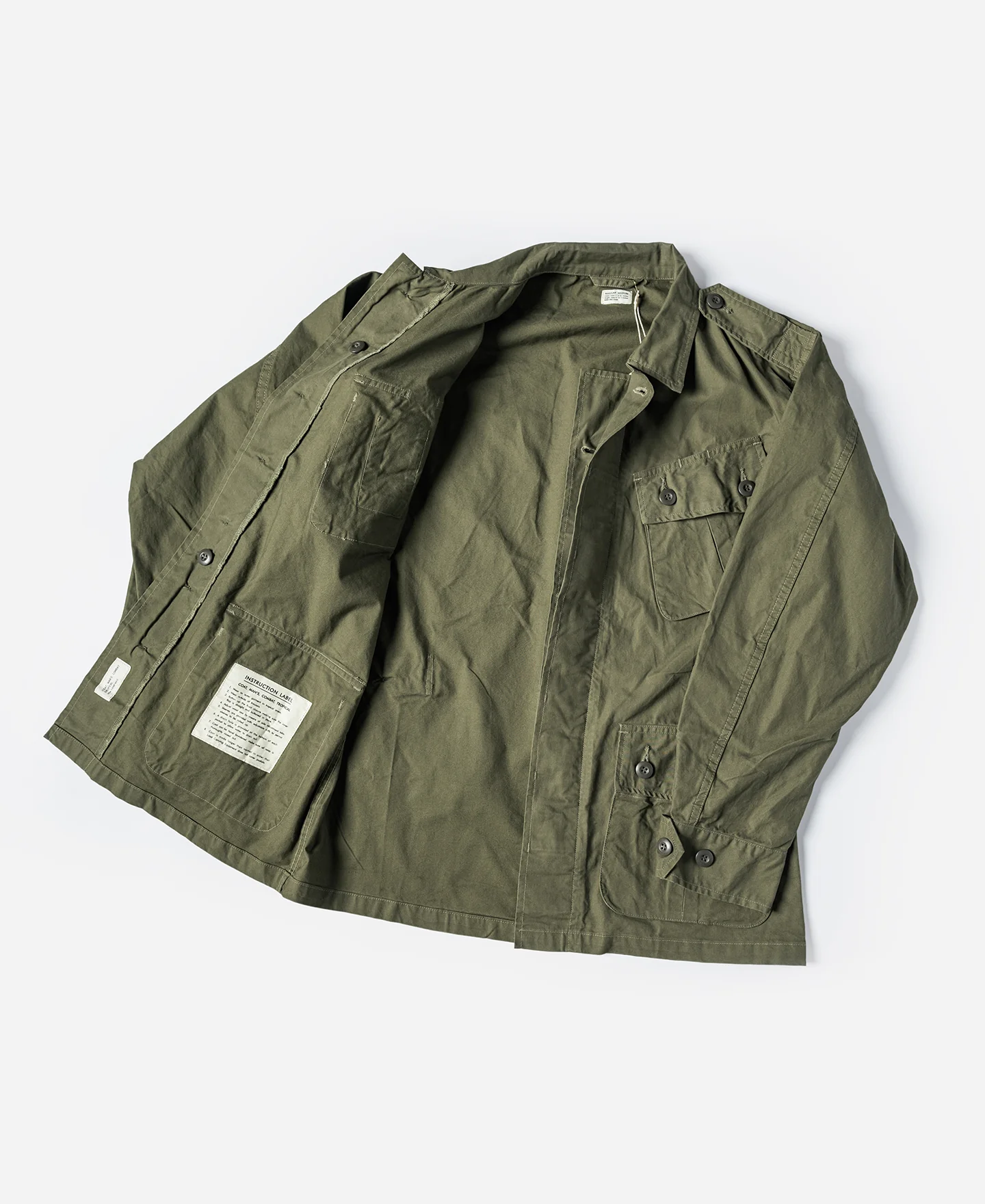 1963 1st Model Tropical Jungle Fatigue Jacket - Image 3