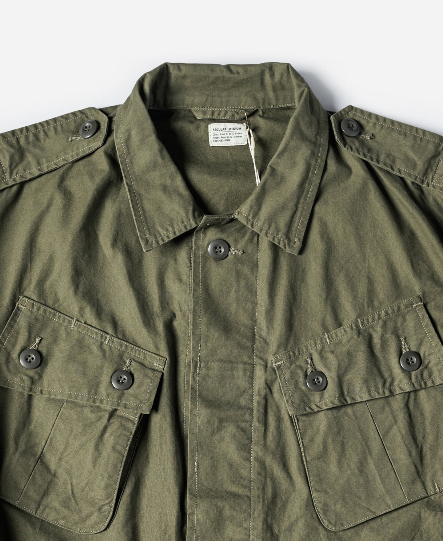 1963 1st Model Tropical Jungle Fatigue Jacket - Image 9