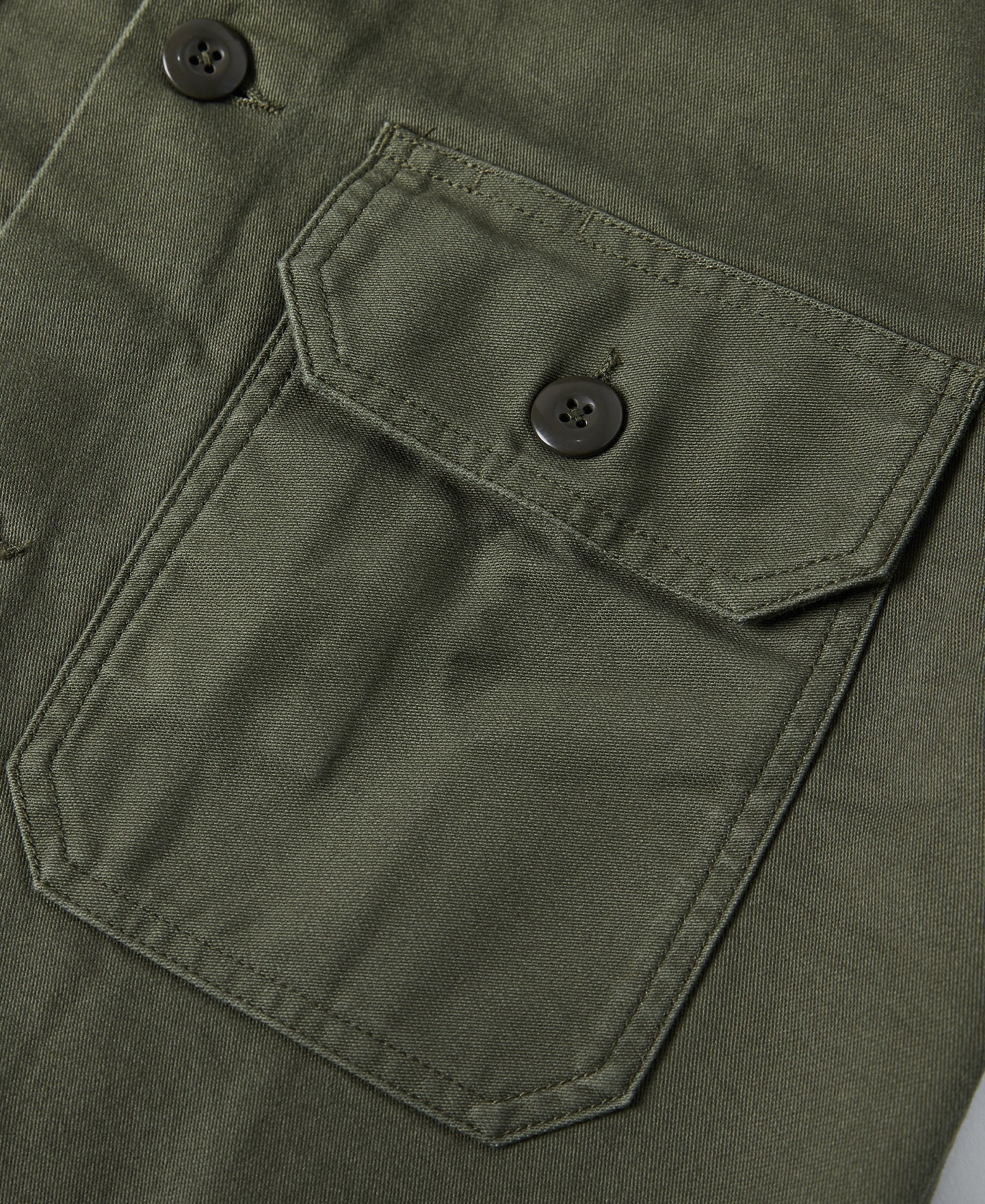 1963 US Army OG-107 Fatigue Utility Shirt - Image 12