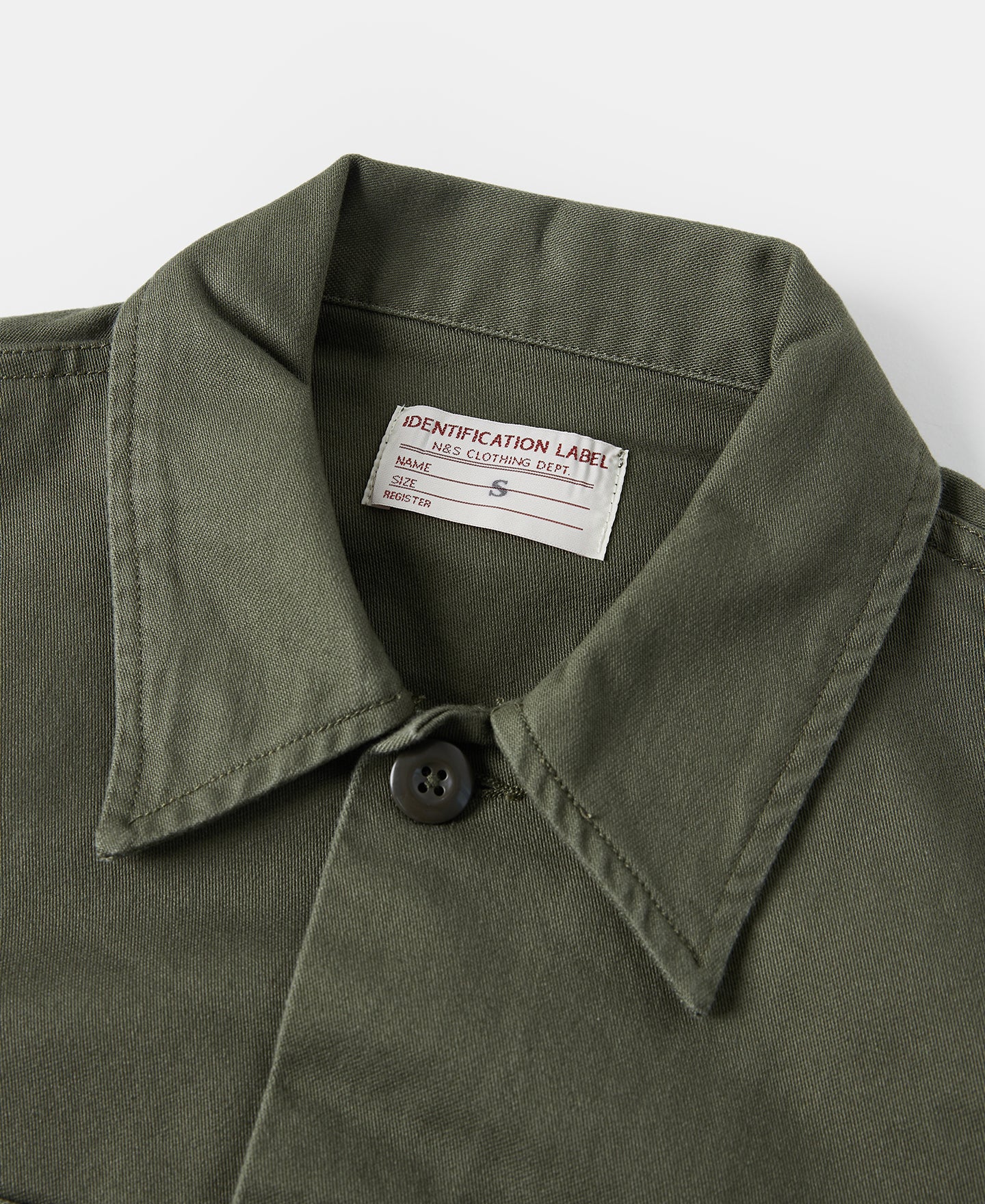 1963 US Army OG-107 Fatigue Utility Shirt - Image 7