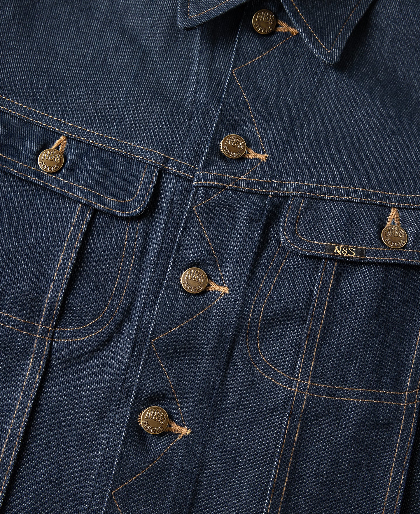 1970s 101 Flyers Sanforized Denim Jackets - Image 11