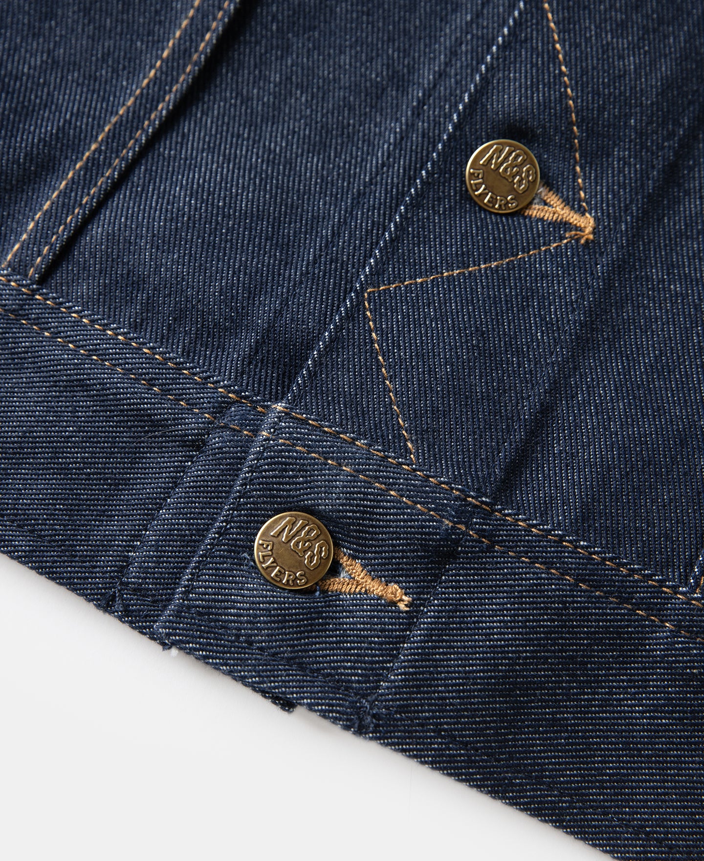 1970s 101 Flyers Sanforized Denim Jackets - Image 12