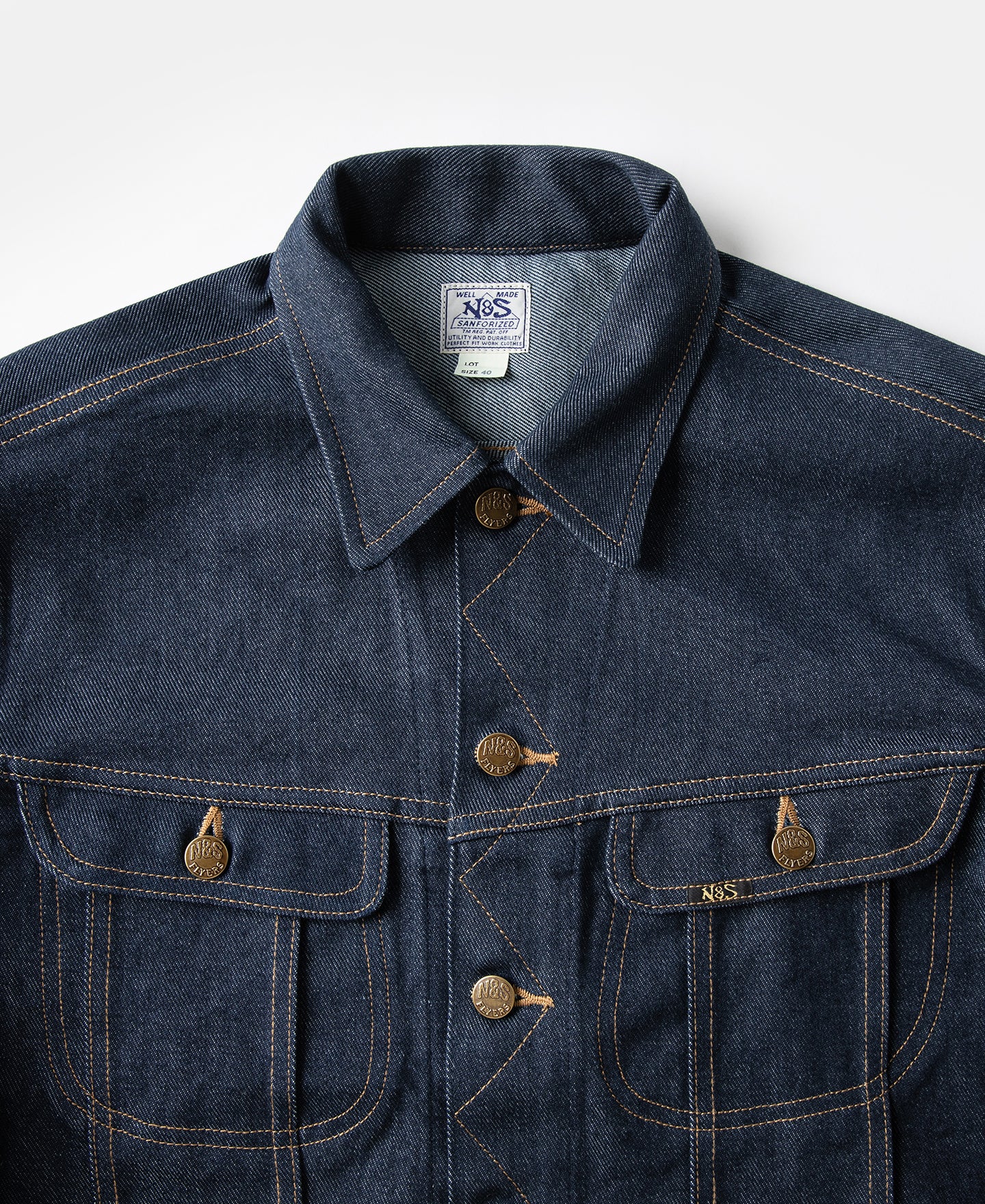 1970s 101 Flyers Sanforized Denim Jackets - Image 6