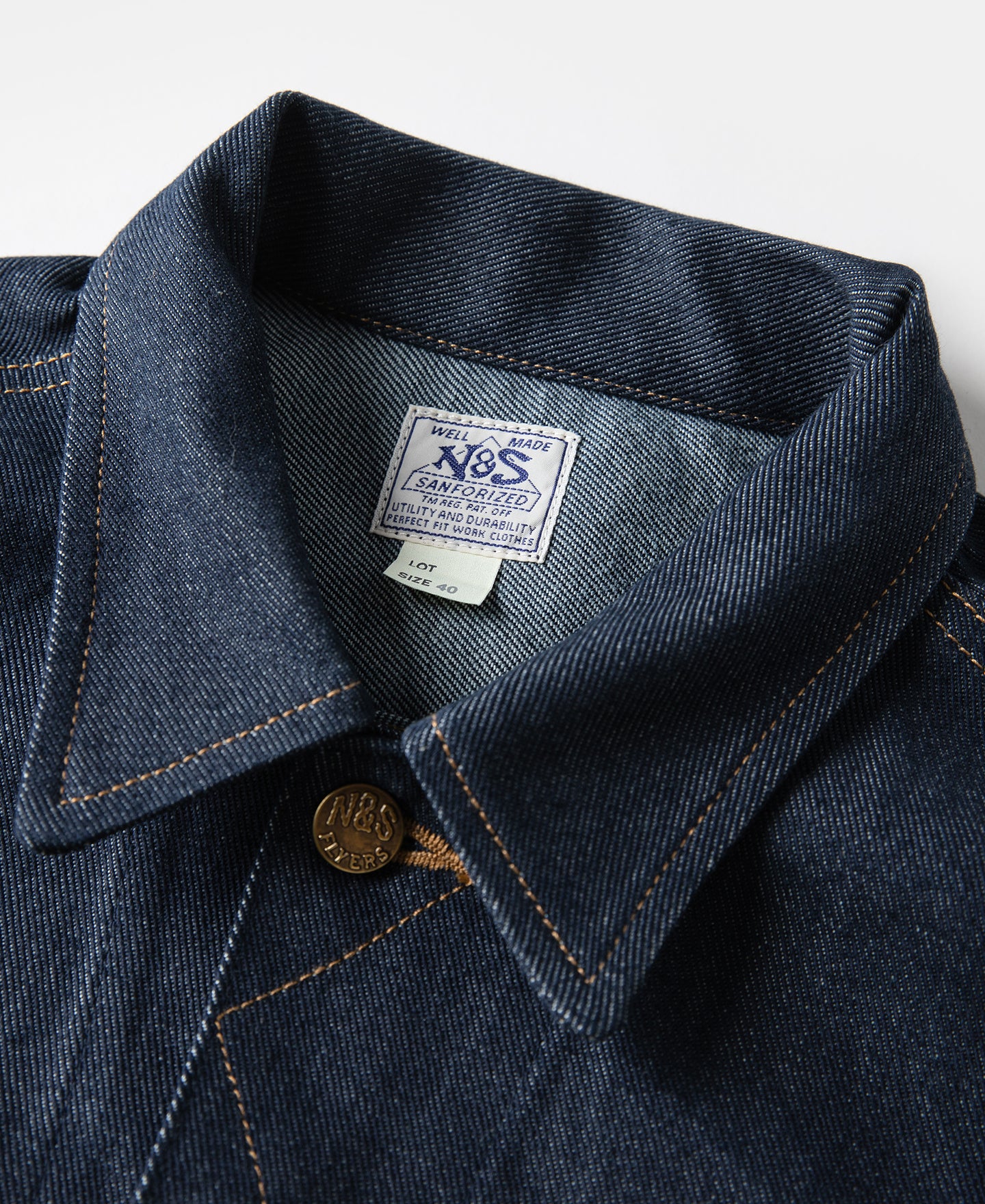 1970s 101 Flyers Sanforized Denim Jackets - Image 7
