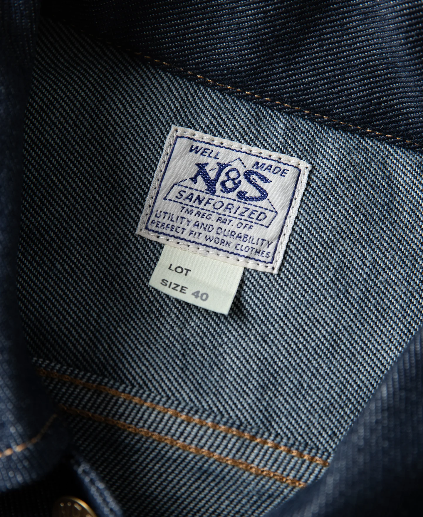 1970s 101 Flyers Sanforized Denim Jackets - Image 8
