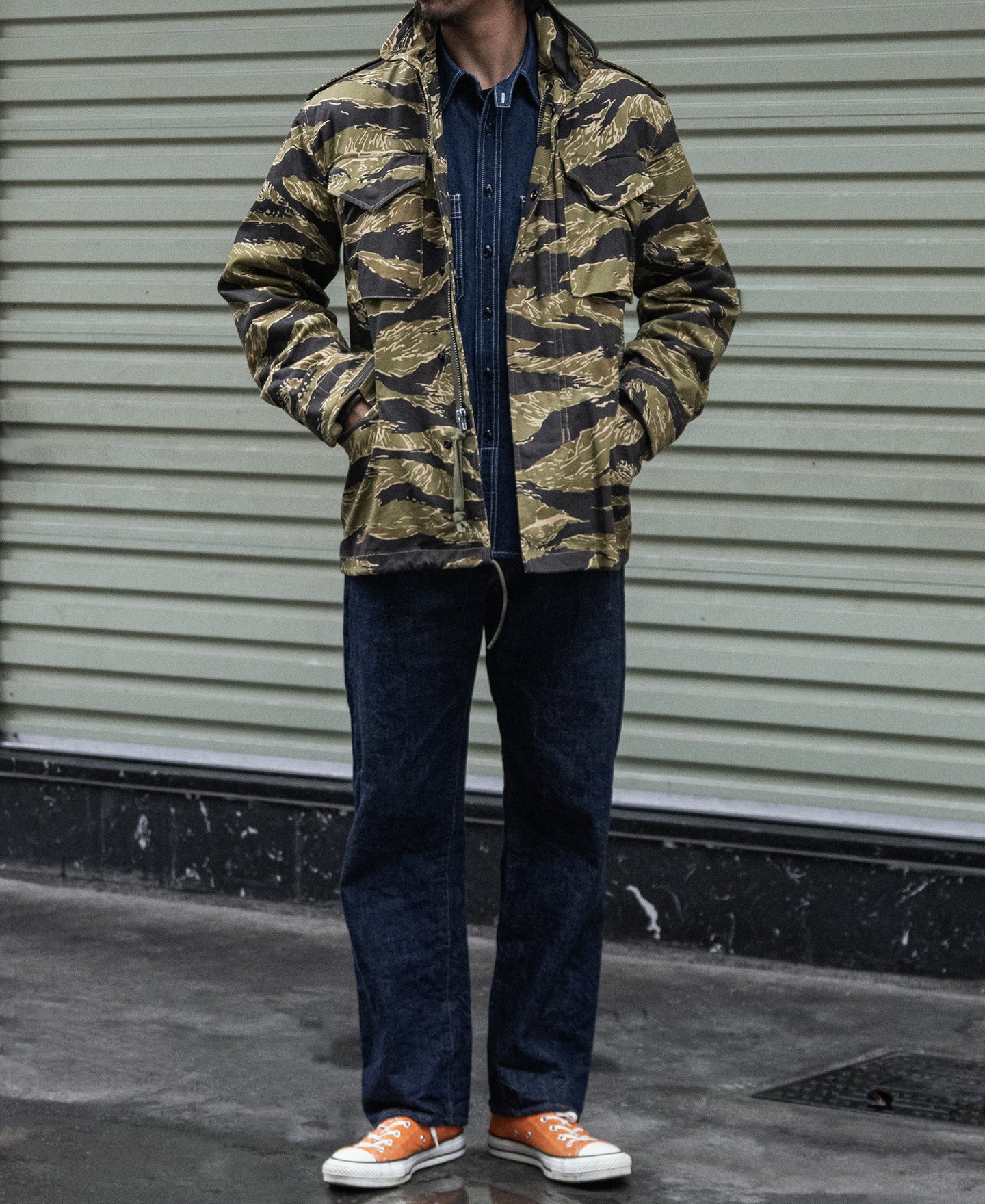 1970s JWD Tiger Stripe M-65 Field Jacket - Image 3