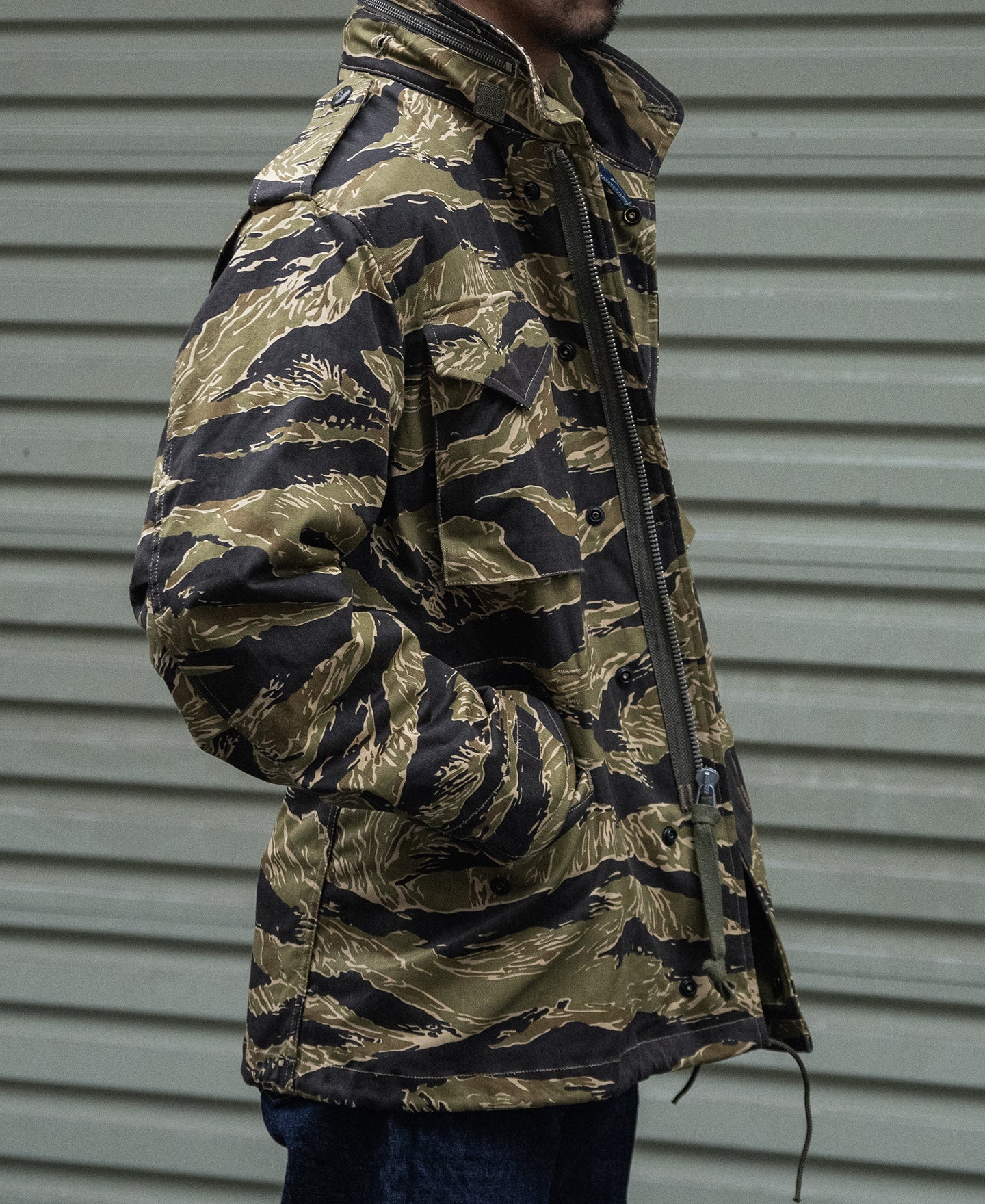 1970s JWD Tiger Stripe M-65 Field Jacket - Image 5