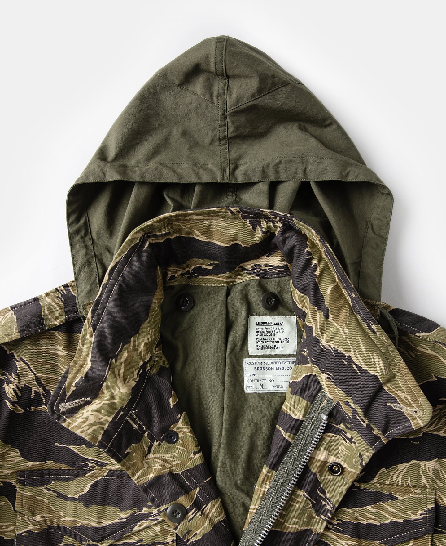 1970s JWD Tiger Stripe M-65 Field Jacket - Image 7