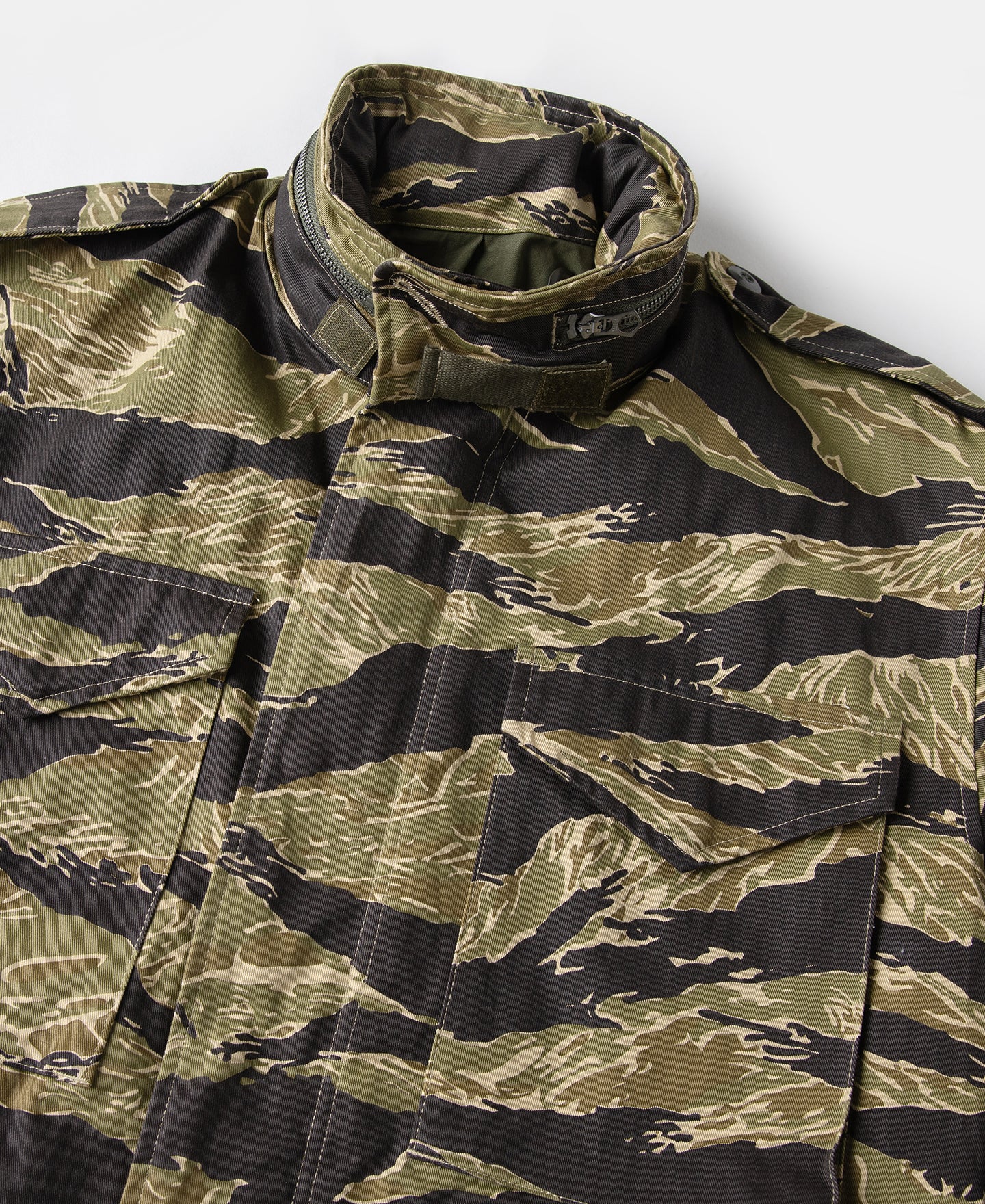 1970s JWD Tiger Stripe M-65 Field Jacket - Image 9