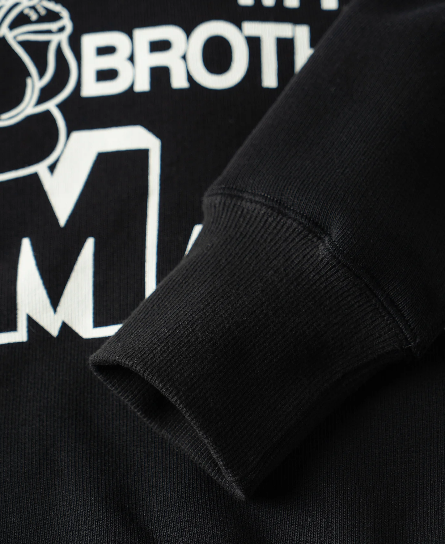 1980s Marine Bulldog Raglan Sweatshirt - Black - Image 12
