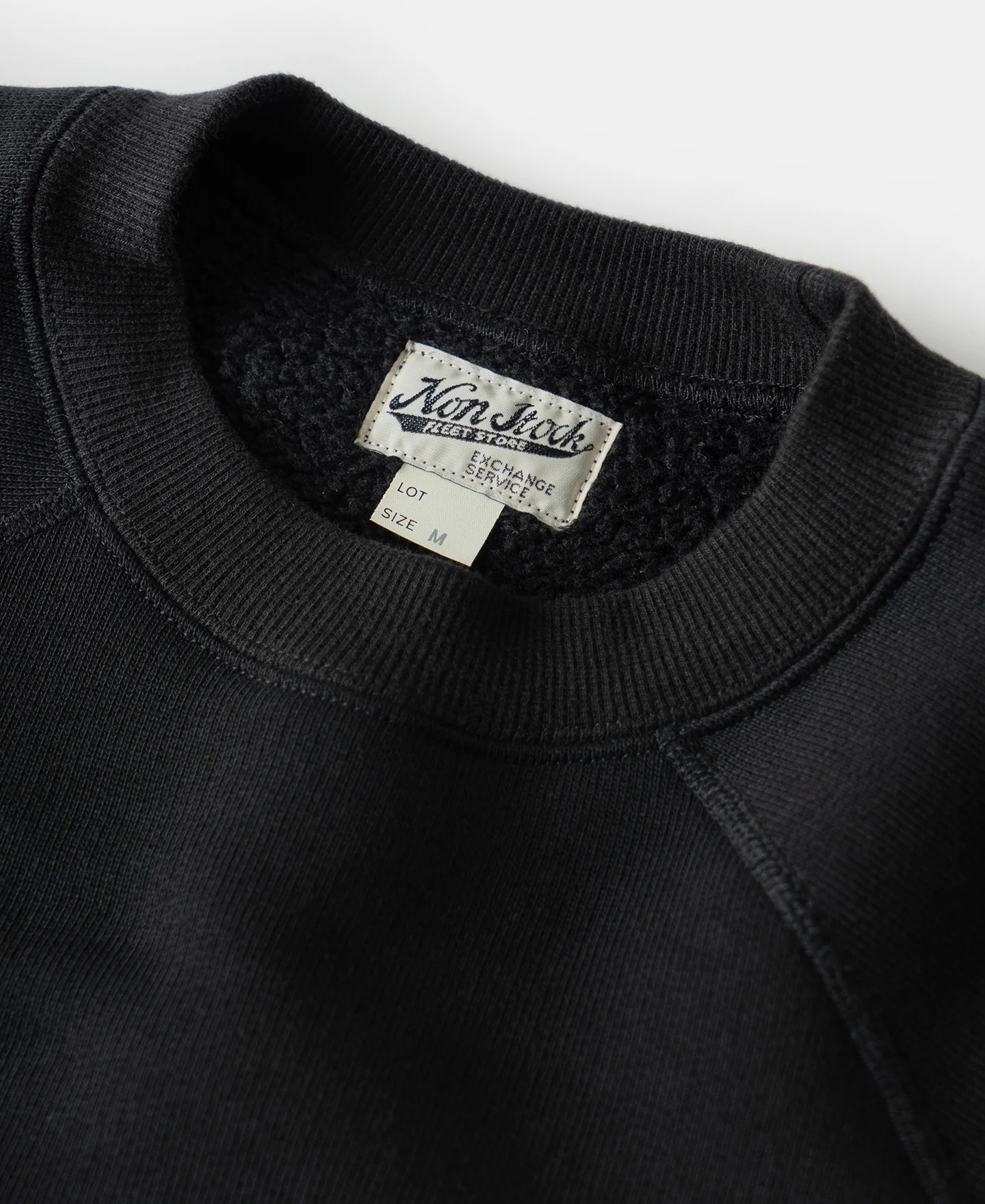 1980s Marine Bulldog Raglan Sweatshirt - Black - Image 6