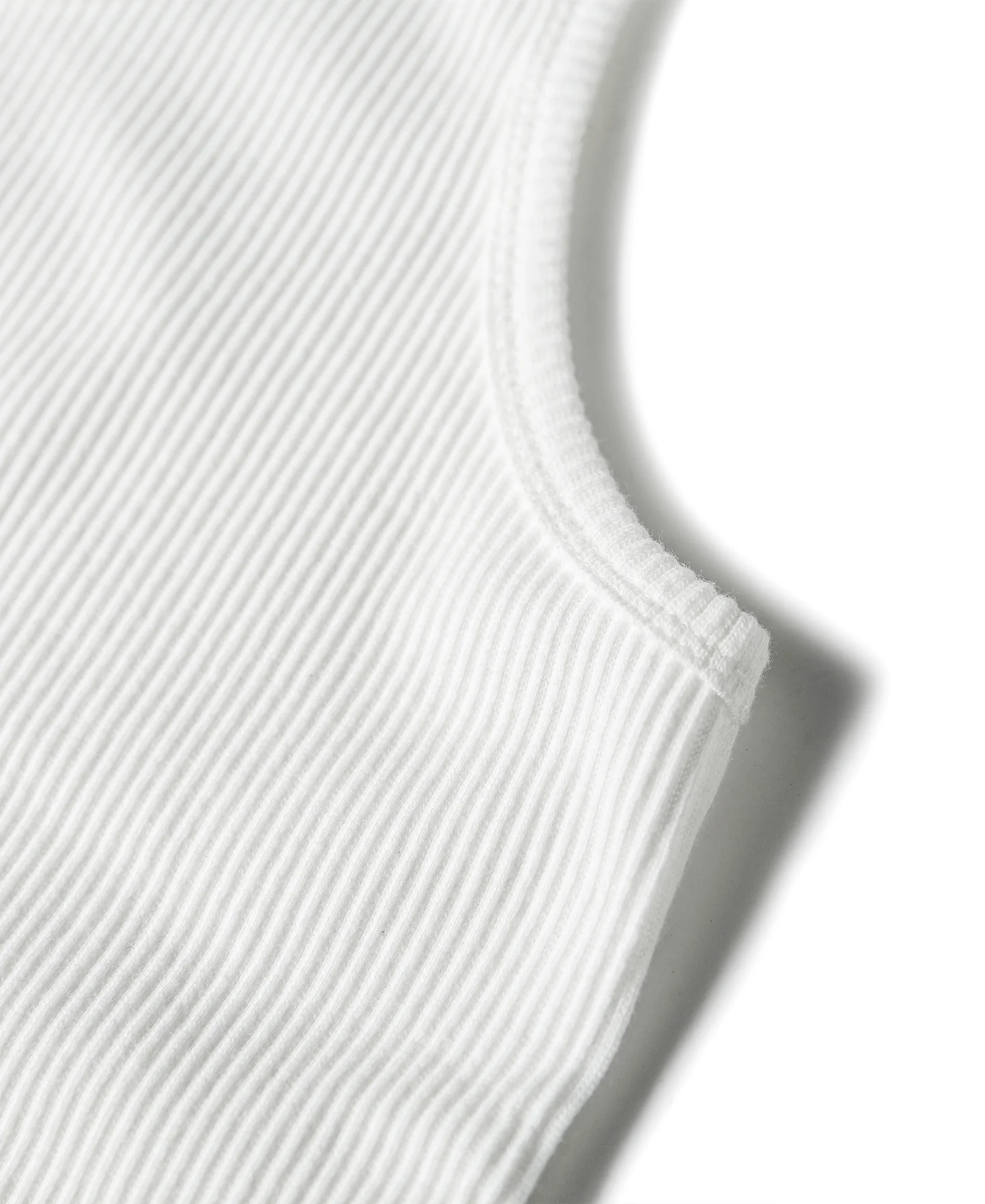 10.5 oz Cotton Tank Top - White - Image 10