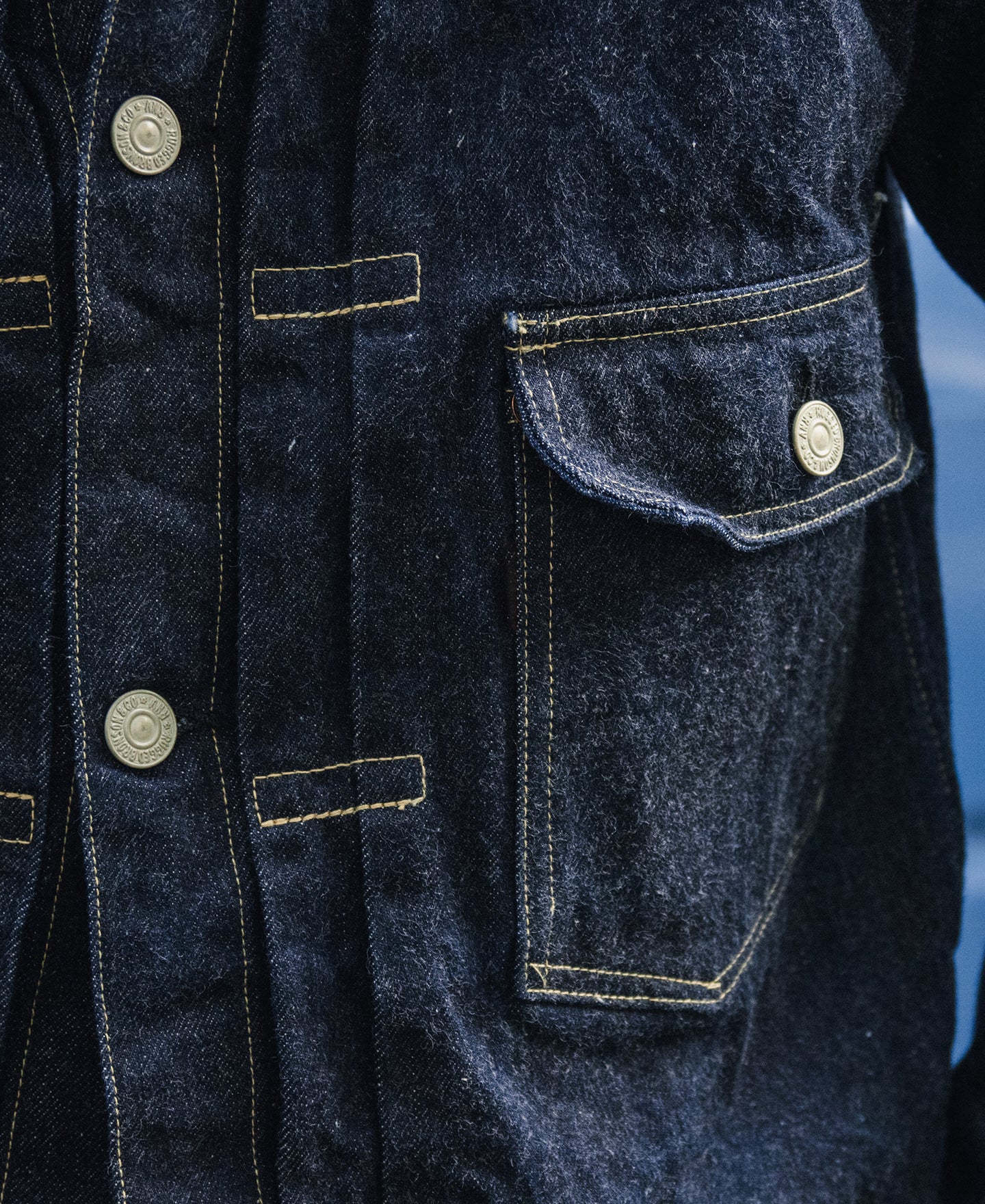 46806XX 1946 NEX Model 1st Selvedge Denim Jacket - Image 7