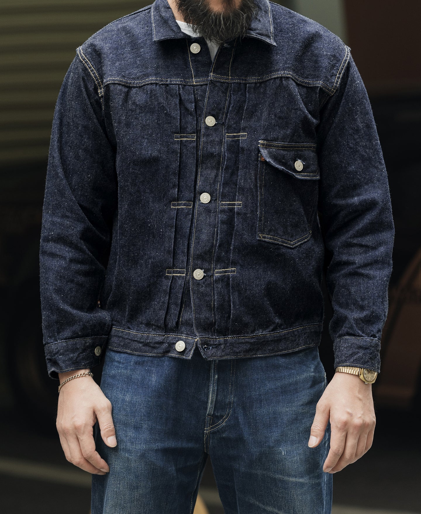 47806XX 1947 Type 1 Selvedge Denim Jacket - Image 4