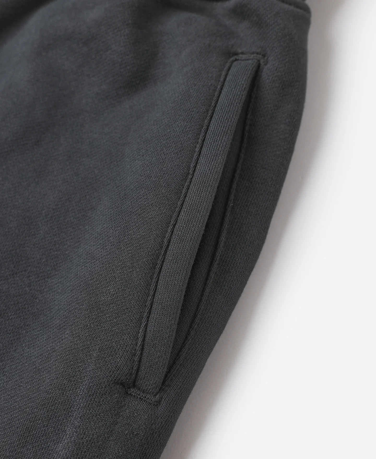 17.6 oz Heavyweight Terry Sweatpants - Black - Image 13