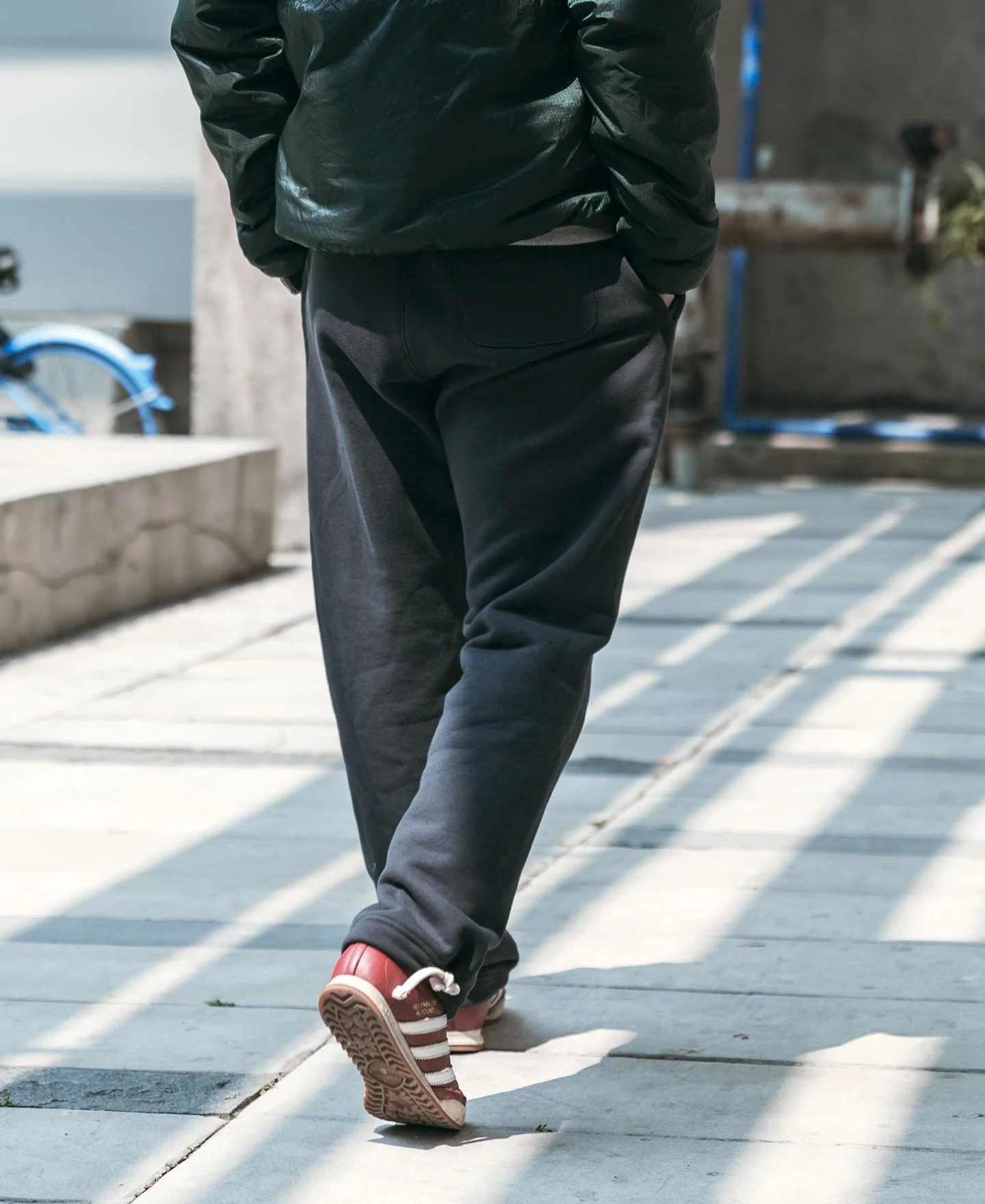 17.6 oz Heavyweight Terry Sweatpants - Black - Image 8