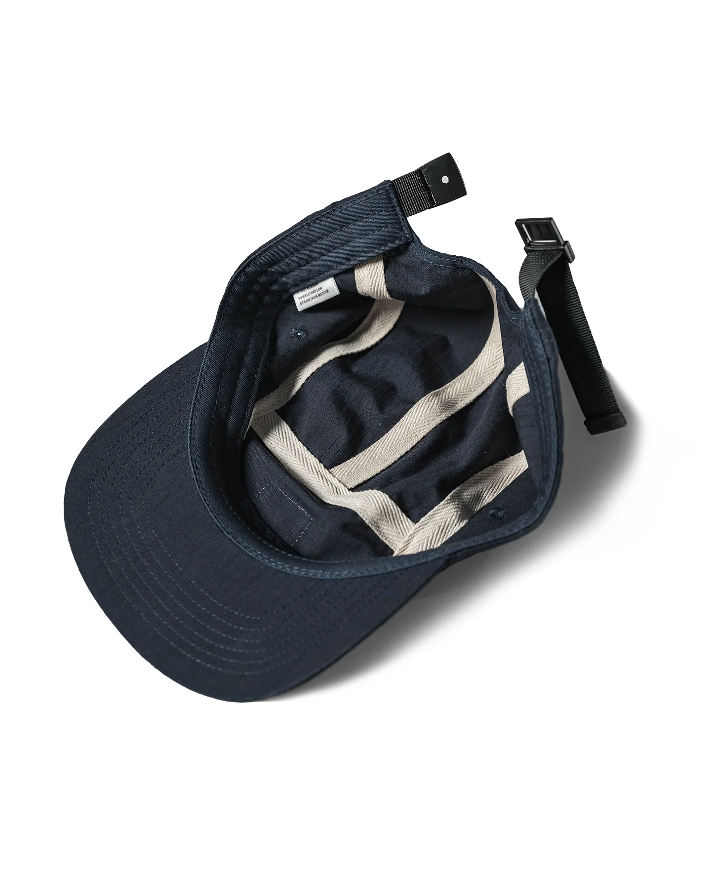 7.5 oz Ripstop Cotton 5 Panel Cap - Navy - Image 9