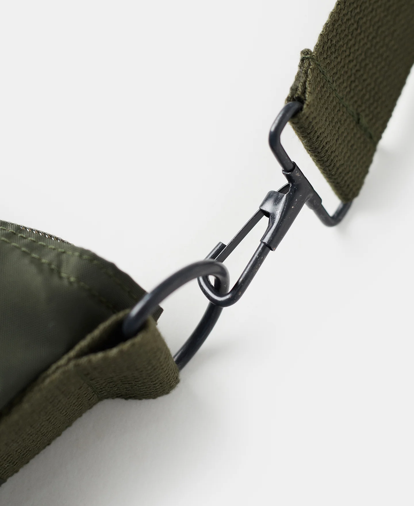 1980s USAF Pilot Nylon Helmet Bag - Olive - Image 14