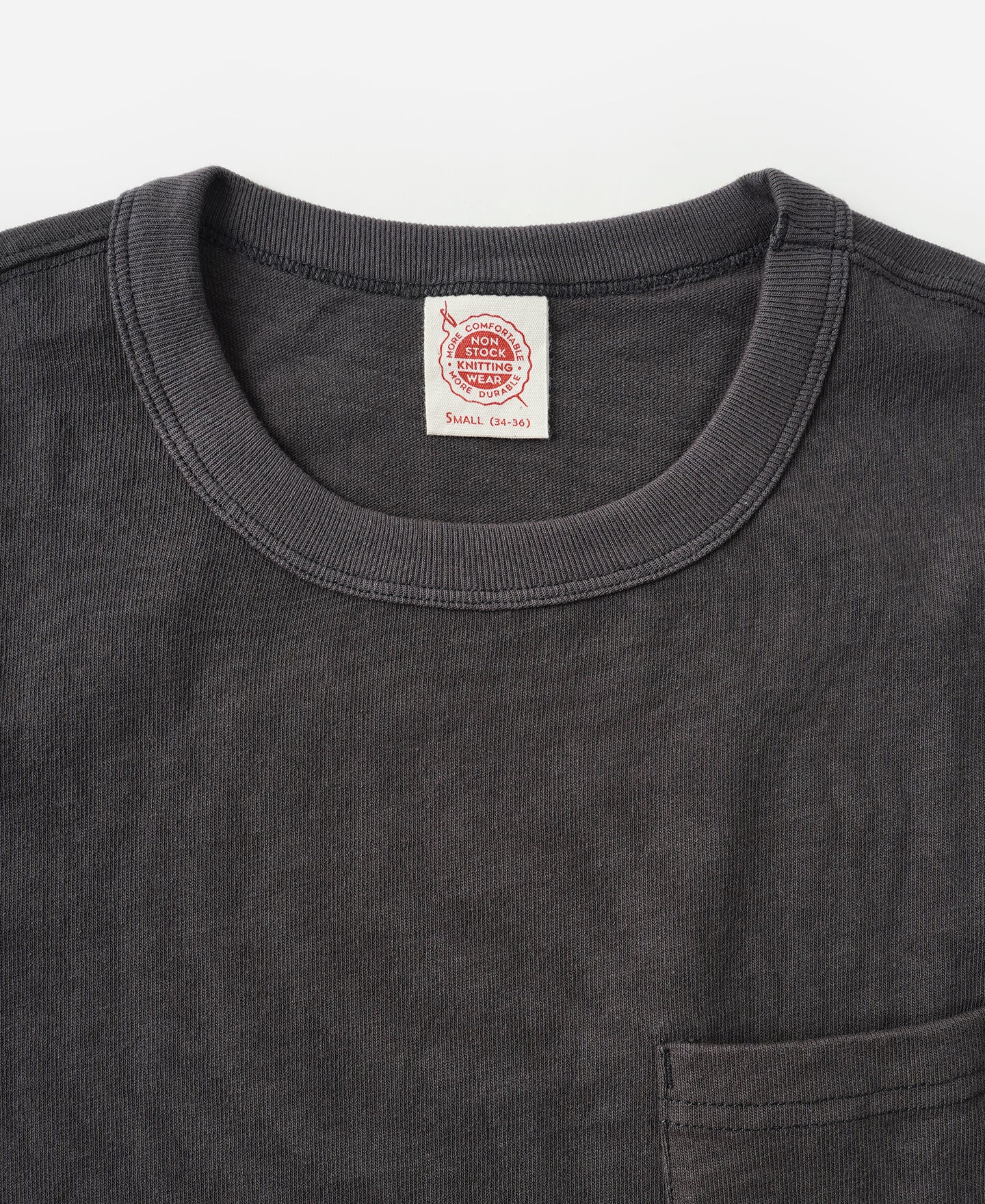 9.8 oz Cotton Classic Pocket T-Shirt - Dark Gray - Image 11