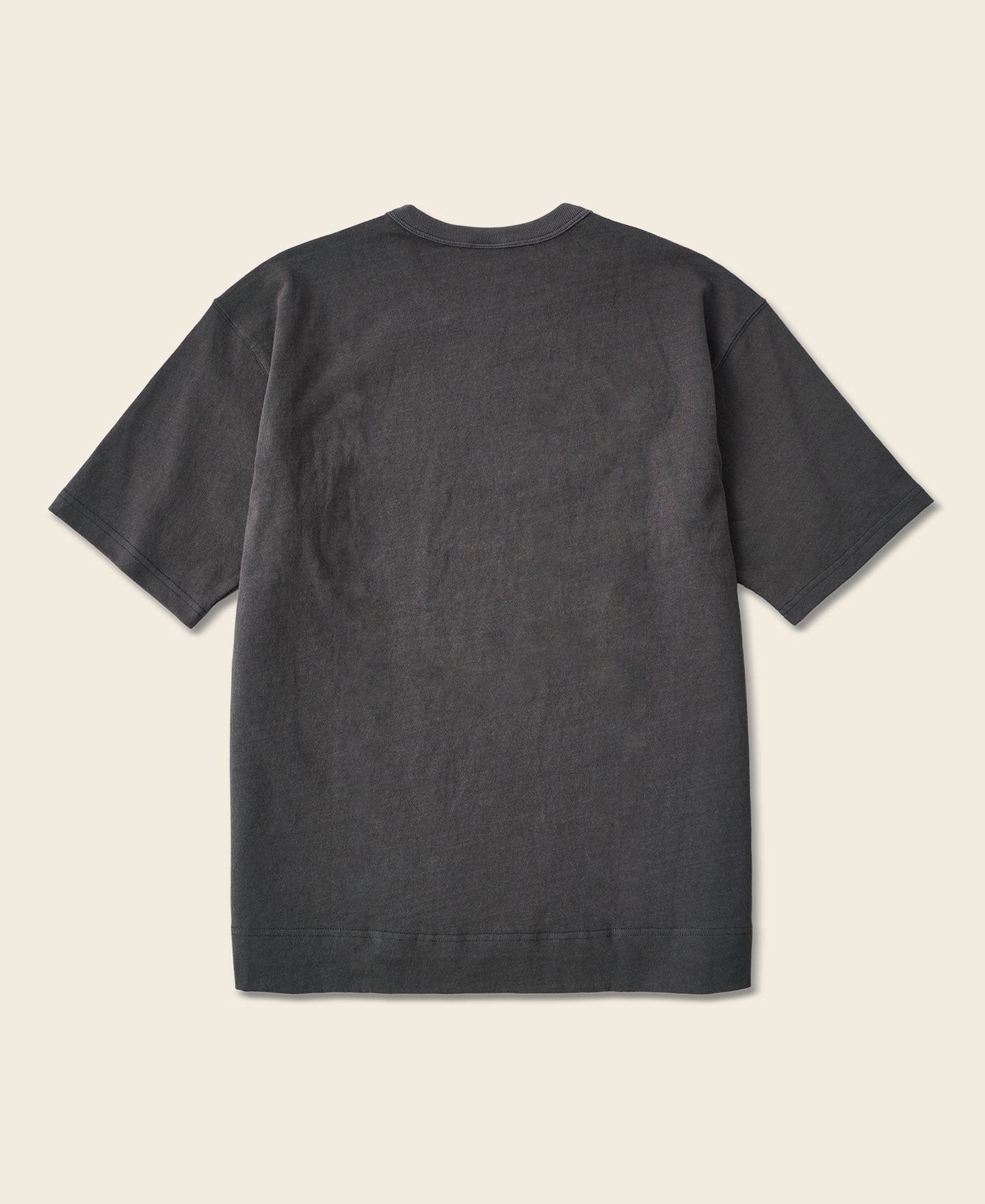 9.8 oz Cotton Classic Pocket T-Shirt - Dark Gray - Image 2