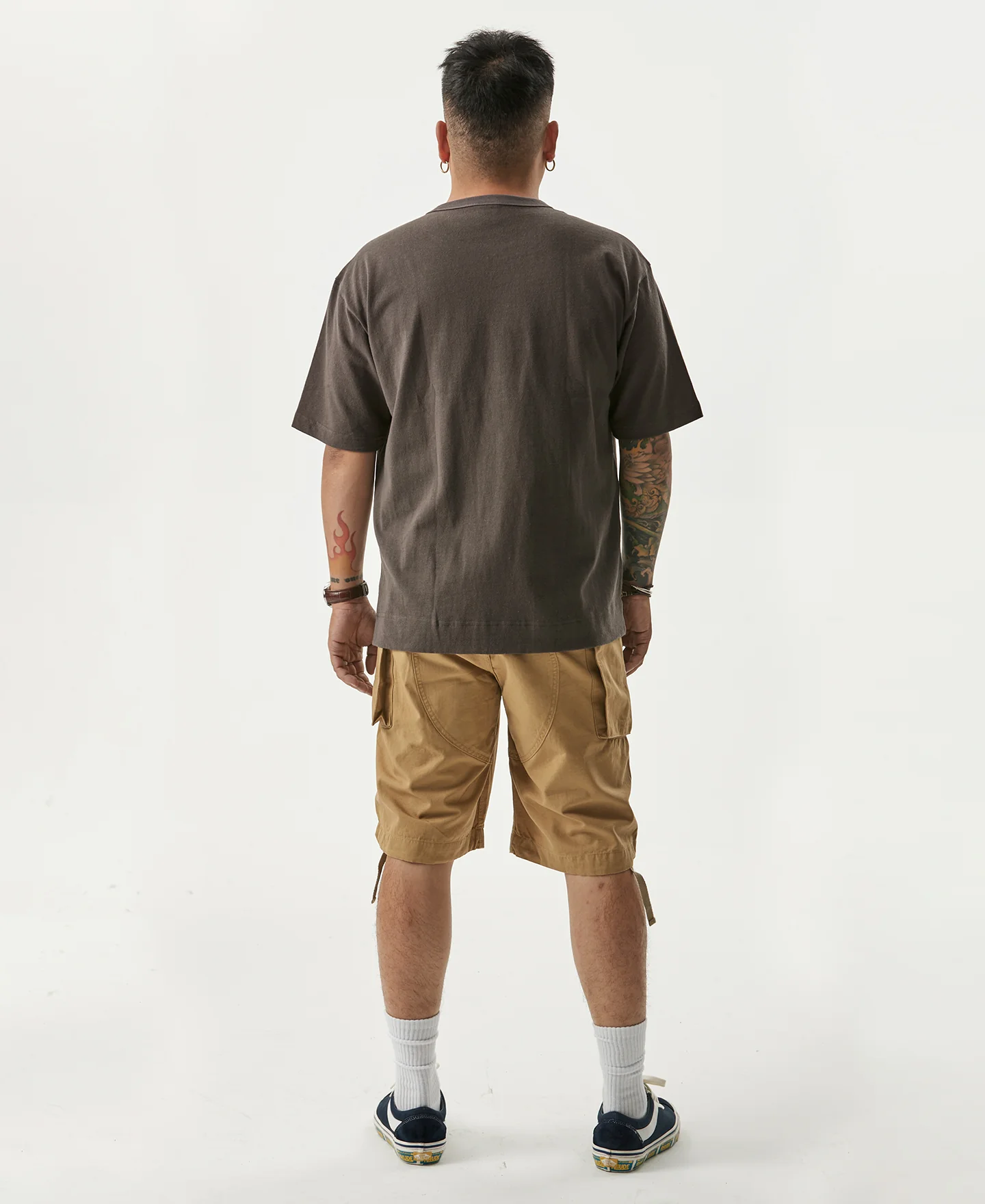 9.8 oz Cotton Classic Pocket T-Shirt - Dark Gray - Image 9