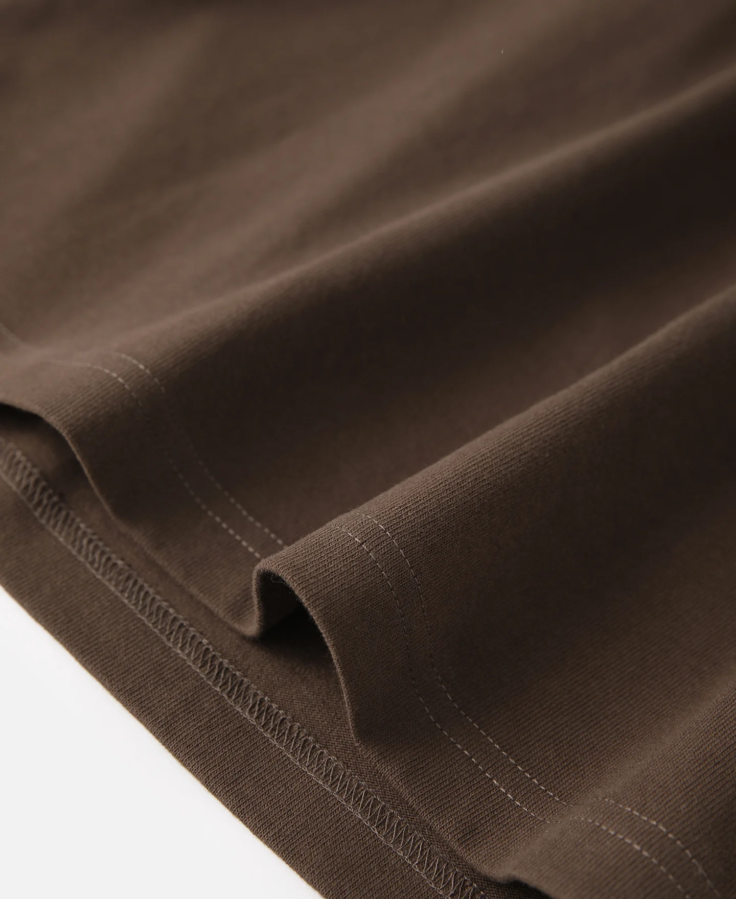 9 oz Cotton Tubular T-Shirt - Coffee - Image 10