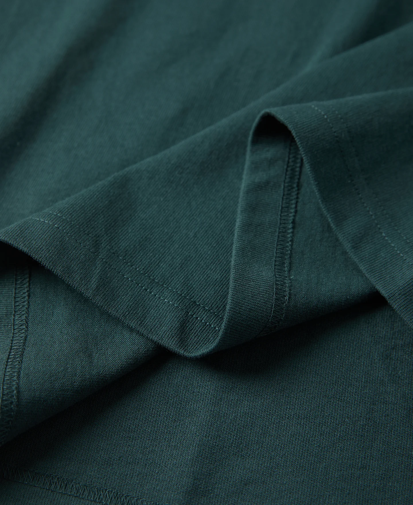 9 oz Cotton Tubular T-Shirt - Dark Green - Image 9