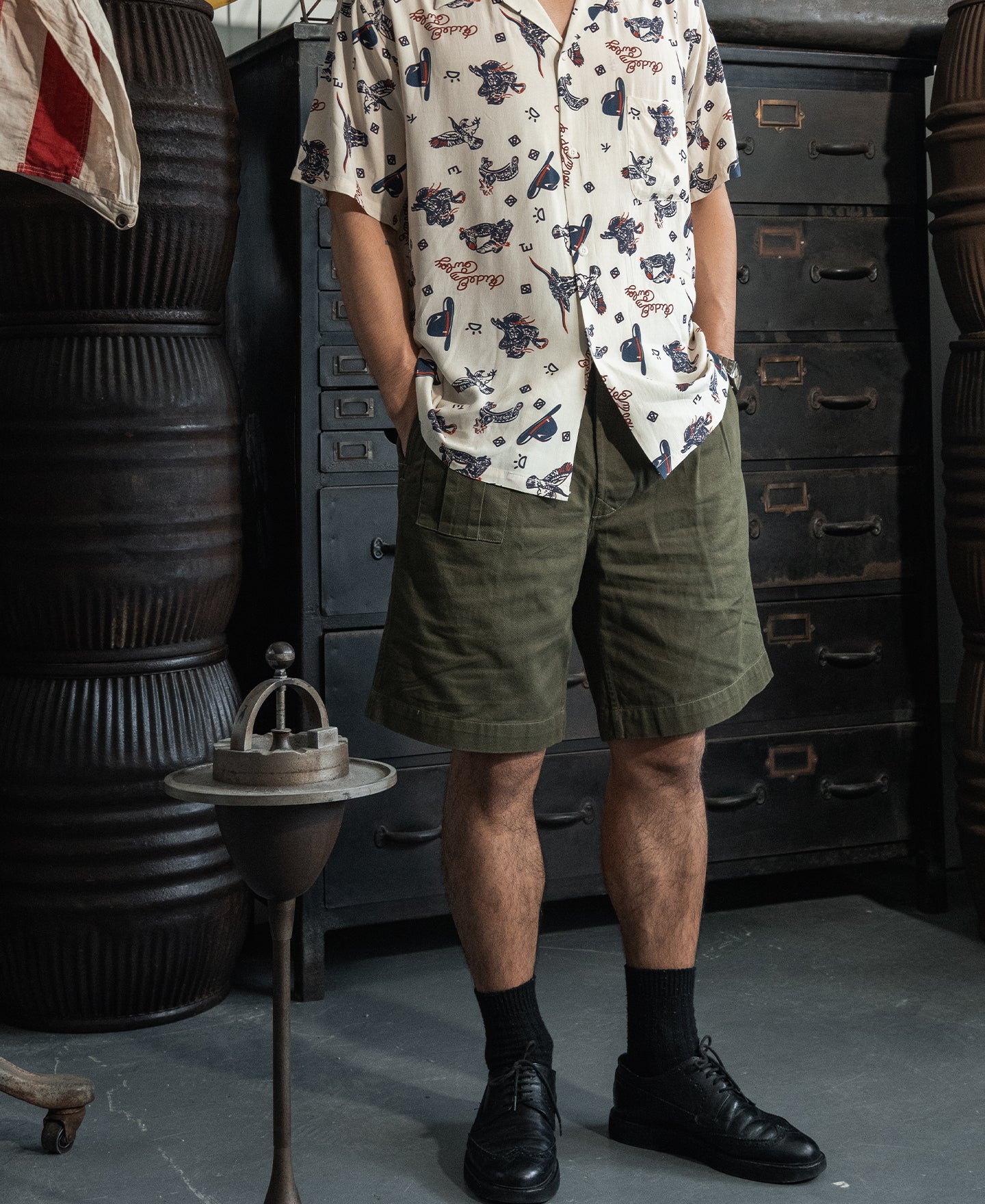 British Army KD-1941 Shorts - Olive - Image 6