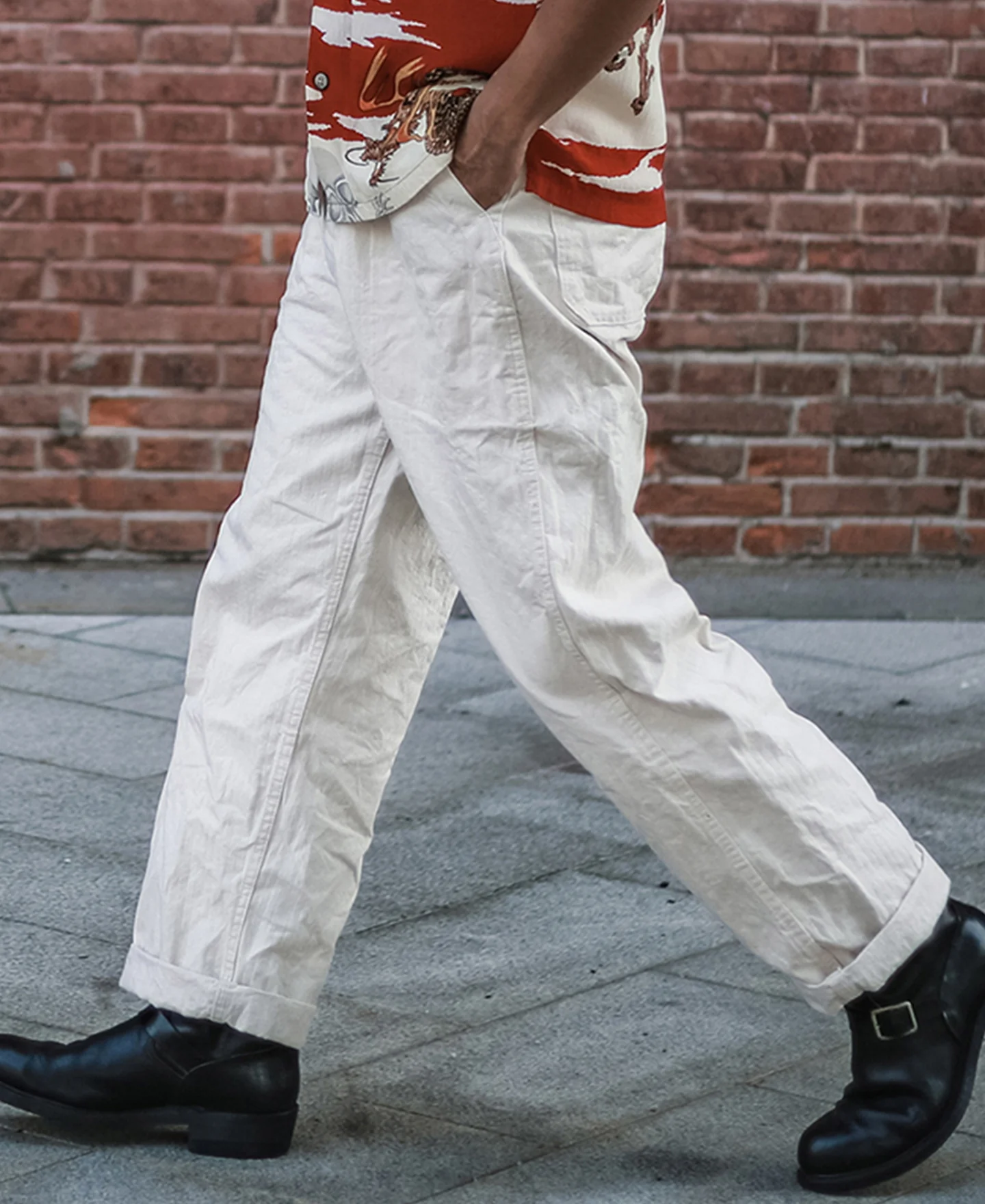 USN Herringbone Deck Pants - Image 4