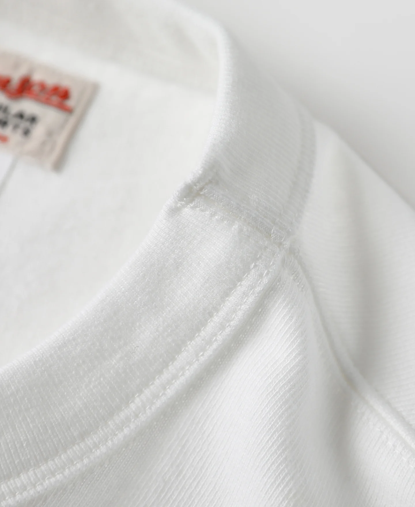 Loopwheel Tubular Athletic T-Shirt - White - Image 11