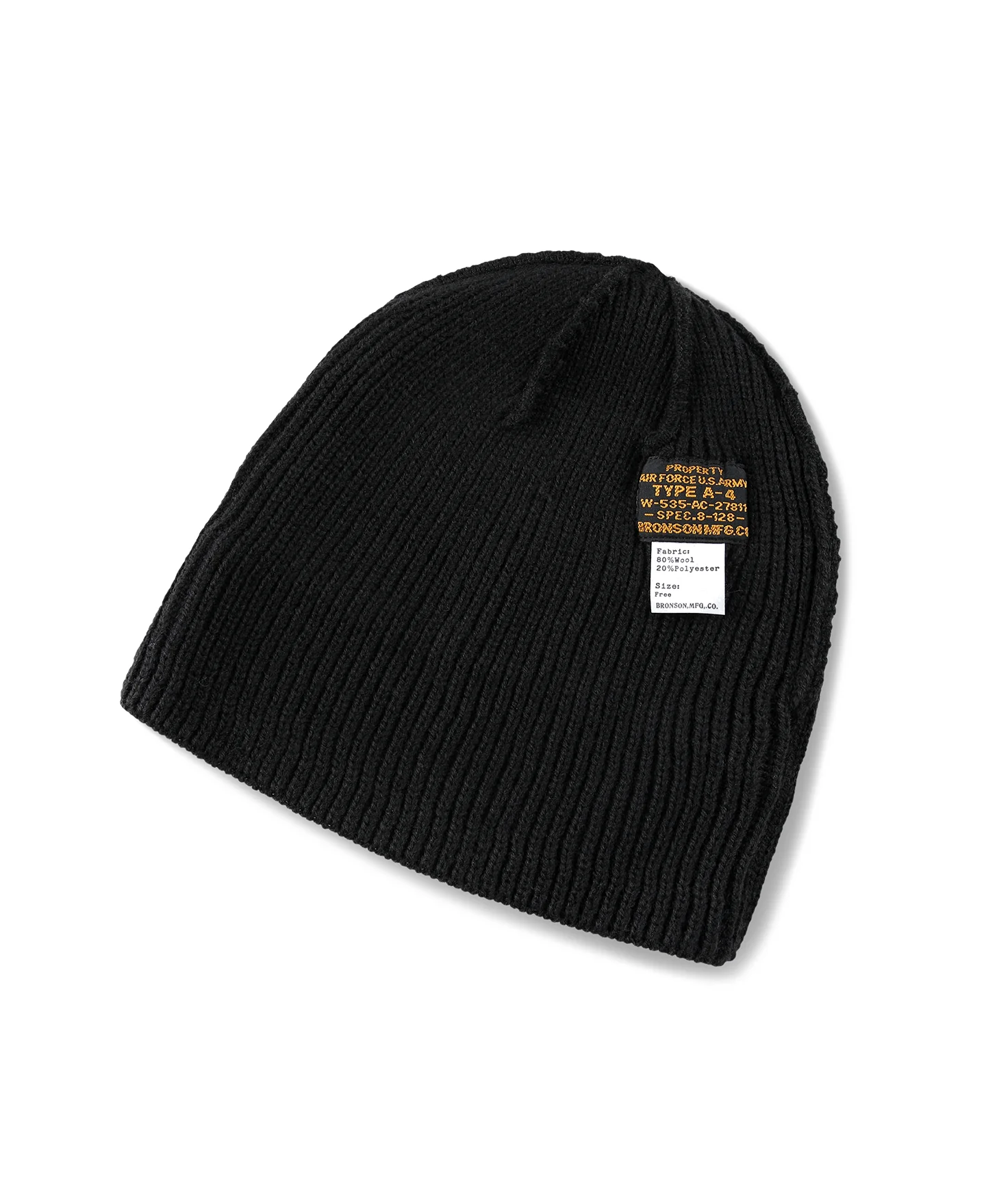 WWII USAAF A-4 Watch Cap - Black - Image 8