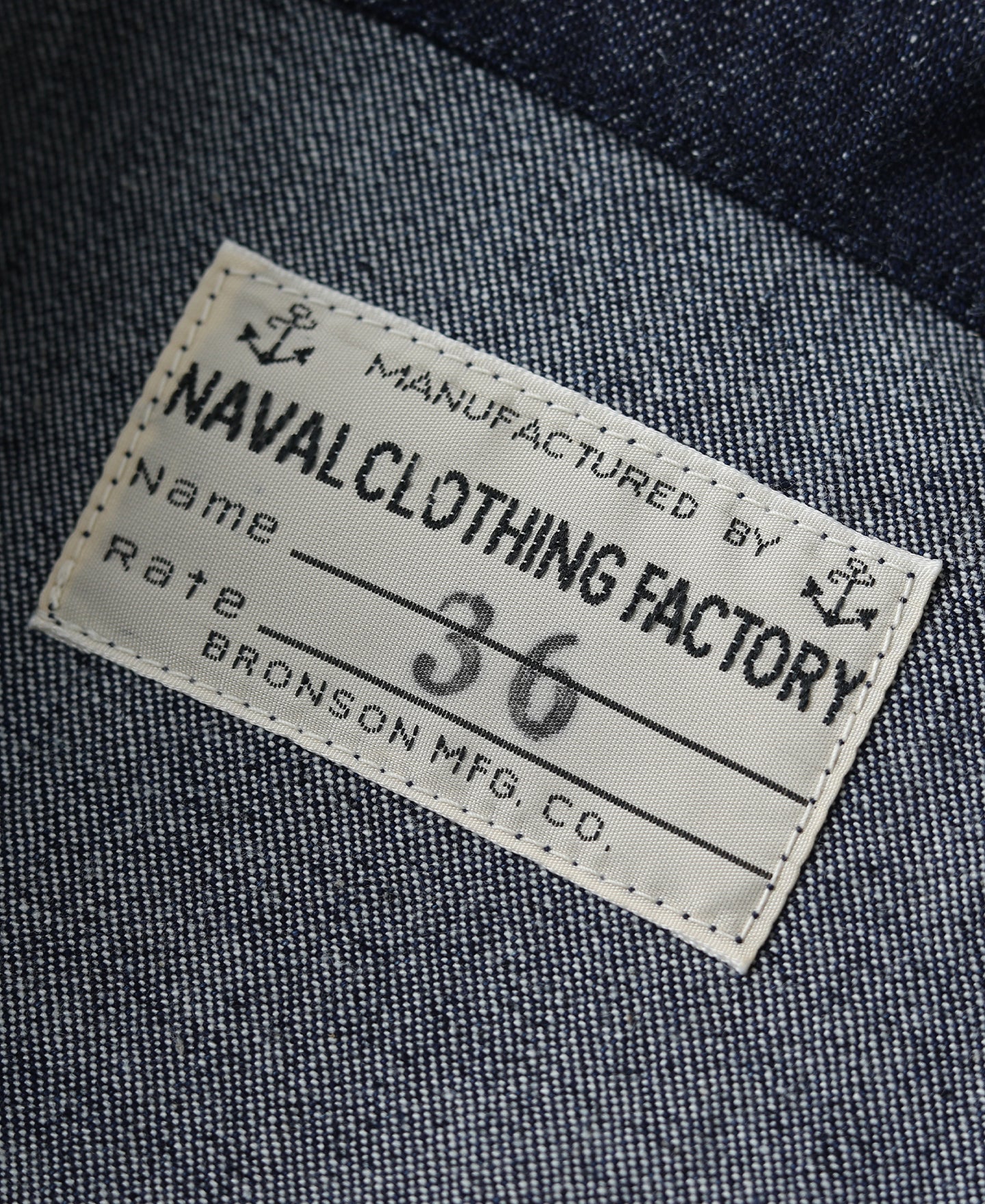1922 USN 2nd Denim Coverall Utility Jacket - Image 6