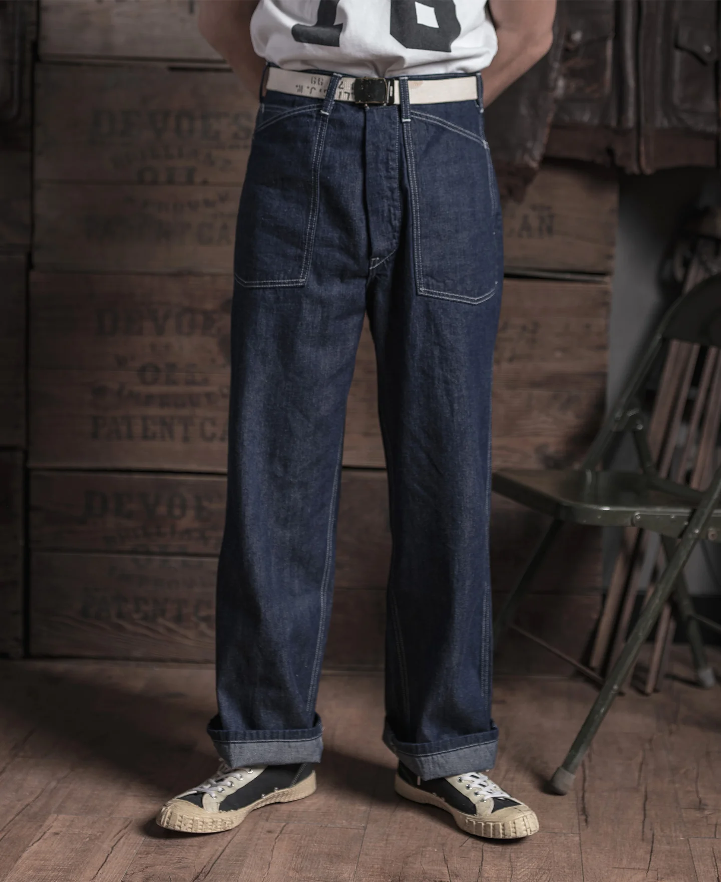 1935 US Army CCC Fatigue Dungaree - Image 3
