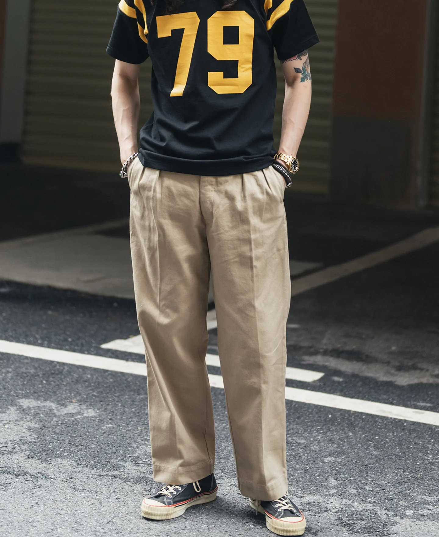 French Army M-52 Chino Pants - Image 2