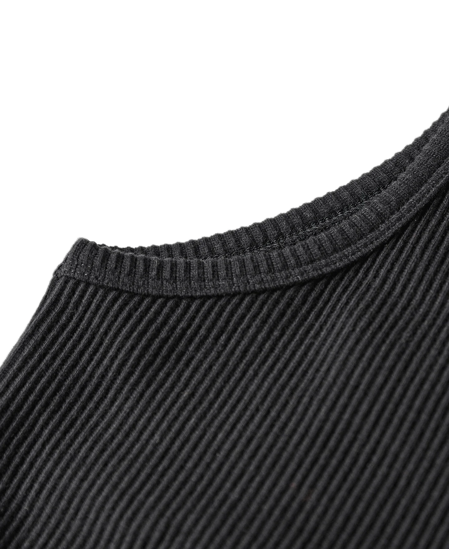 10.5 oz Cotton Tank Top - Black - Image 8