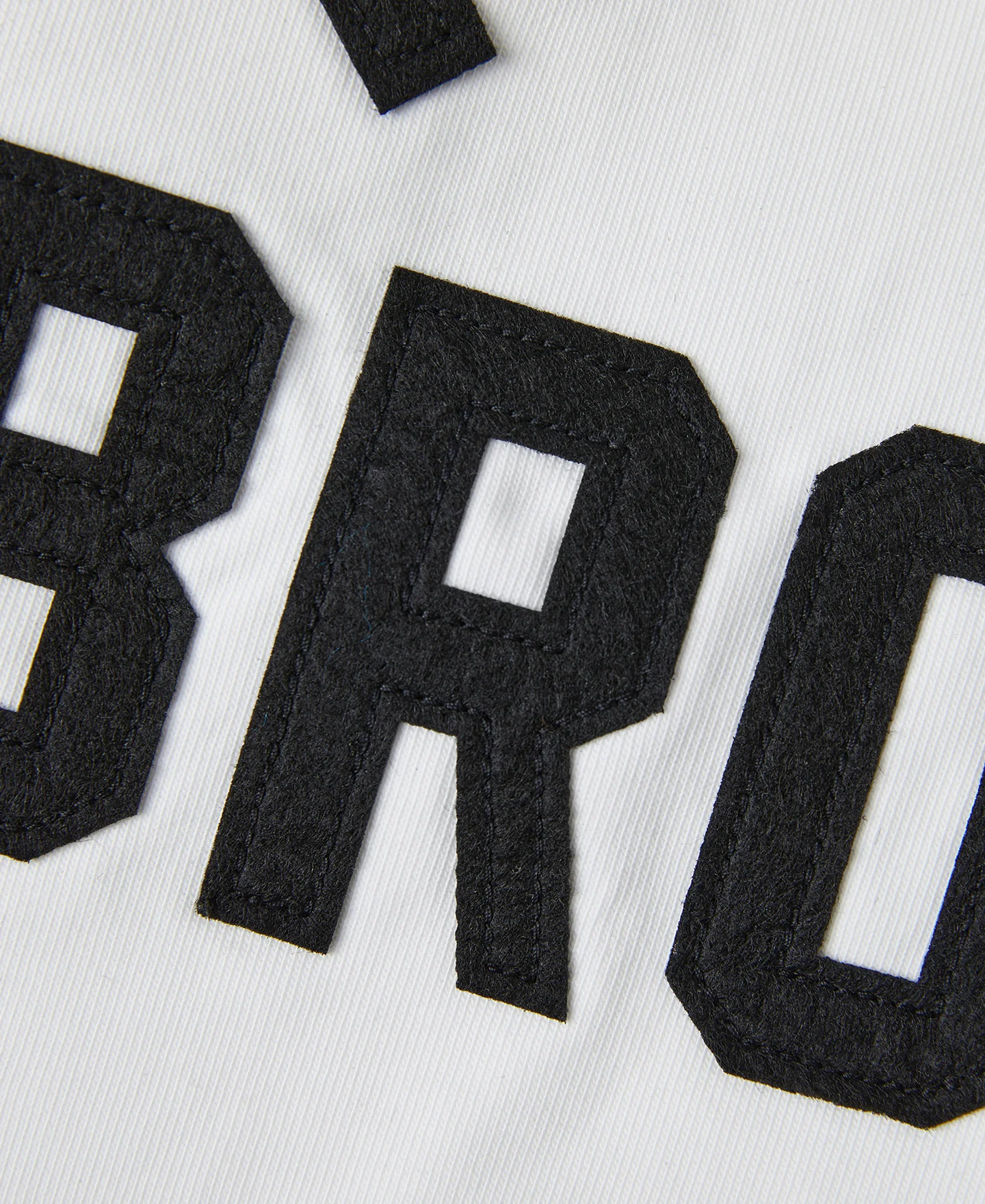 Heavyweight Two-Tone Racing Jersey T-Shirt - White/Black - Image 11