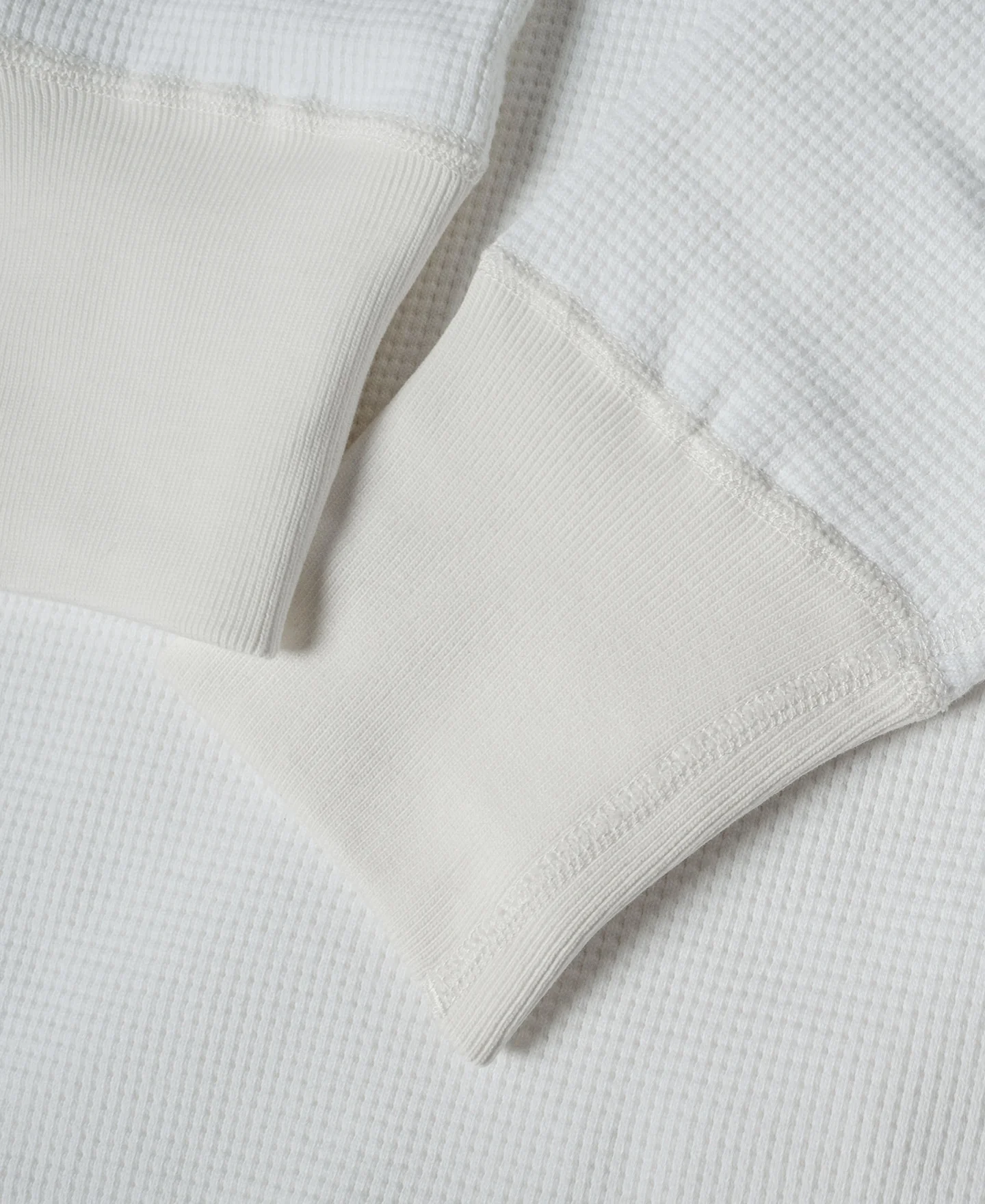 Heavyweight Waffle Cotton Underwear - White - Image 9