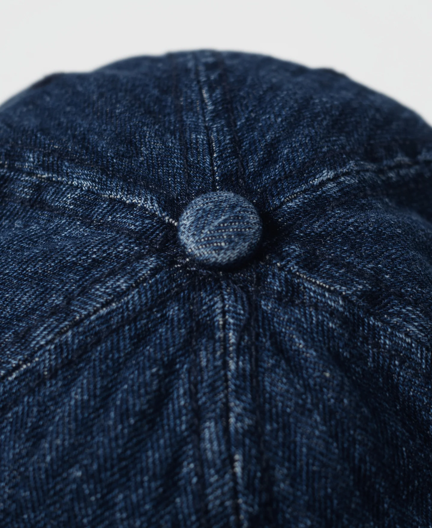 Herringbone Denim Bucket Hat - Image 6