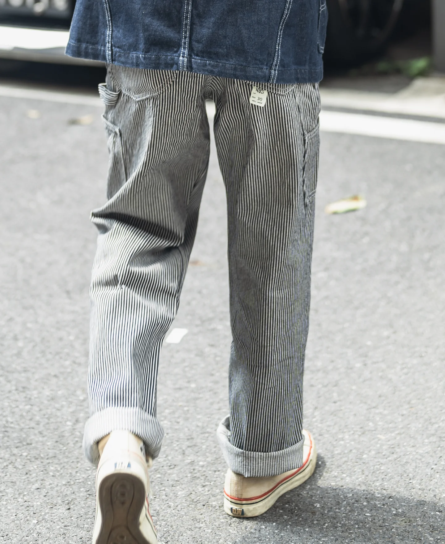 Hickory Stripe Carpenter Pants - Image 4
