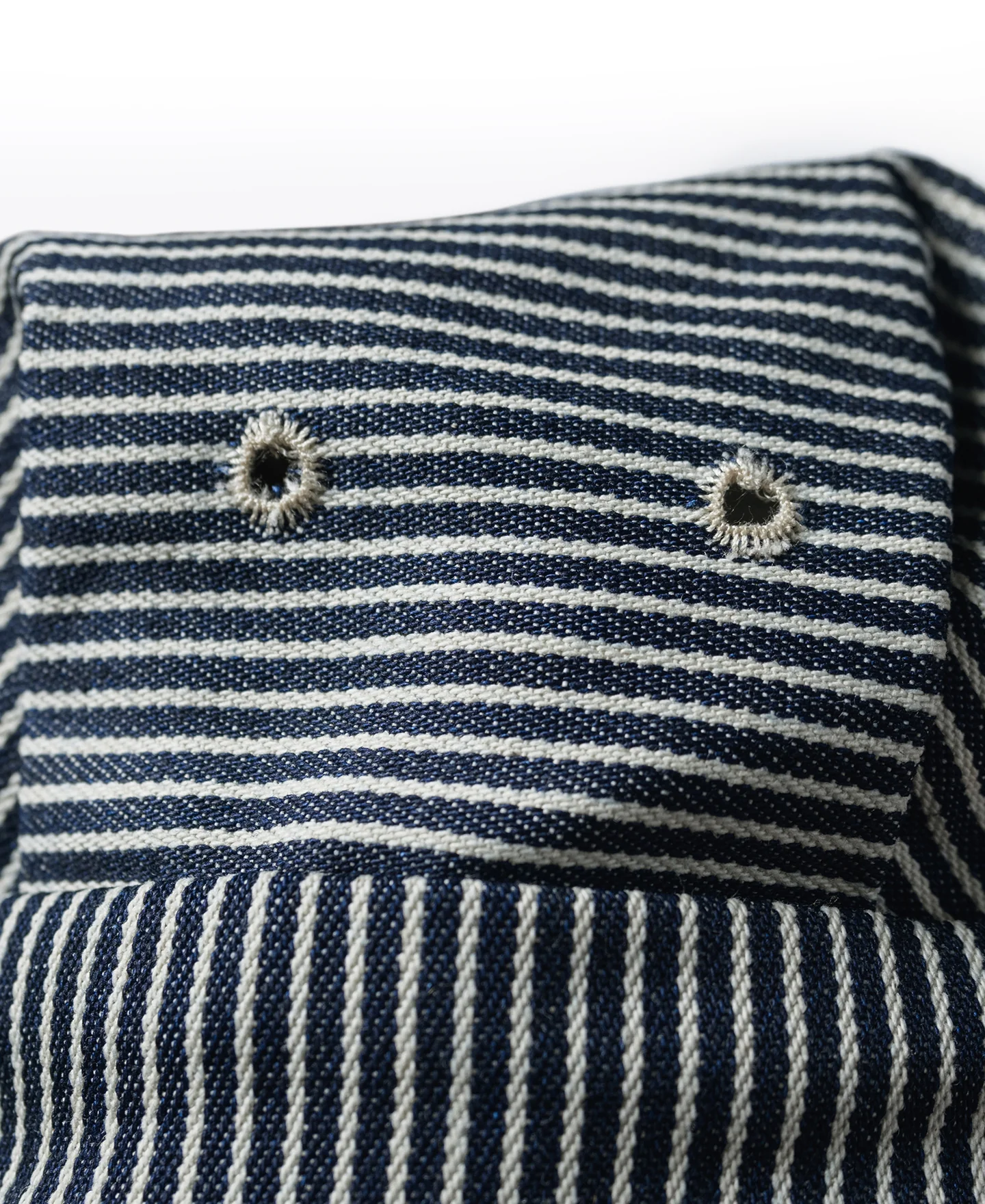 Hickory Stripe Railroad Engineer Cap - Image 9