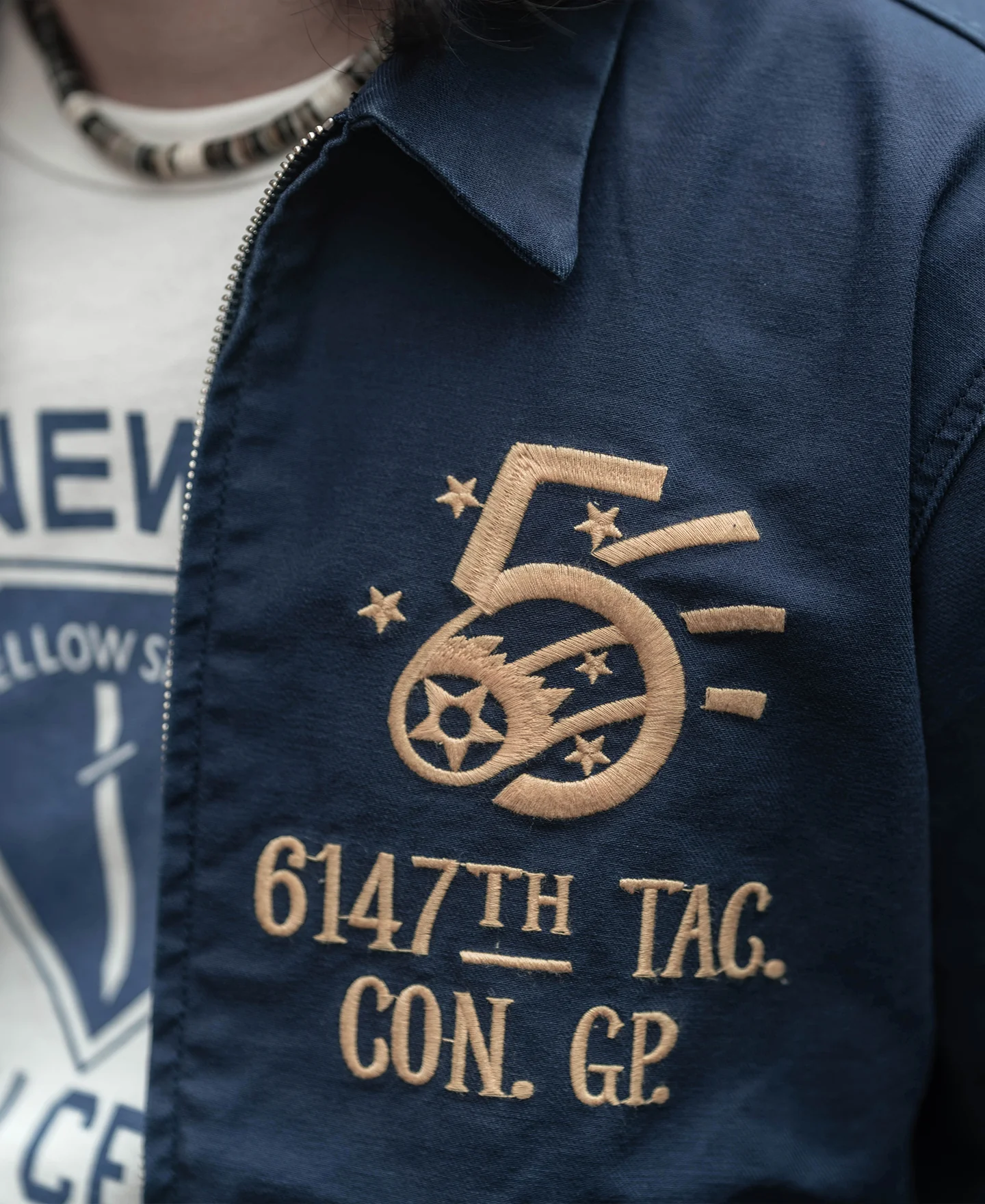 Korean War 6147th TAG. CON. GP. Mosquito Club Tour Jacket - Image 8
