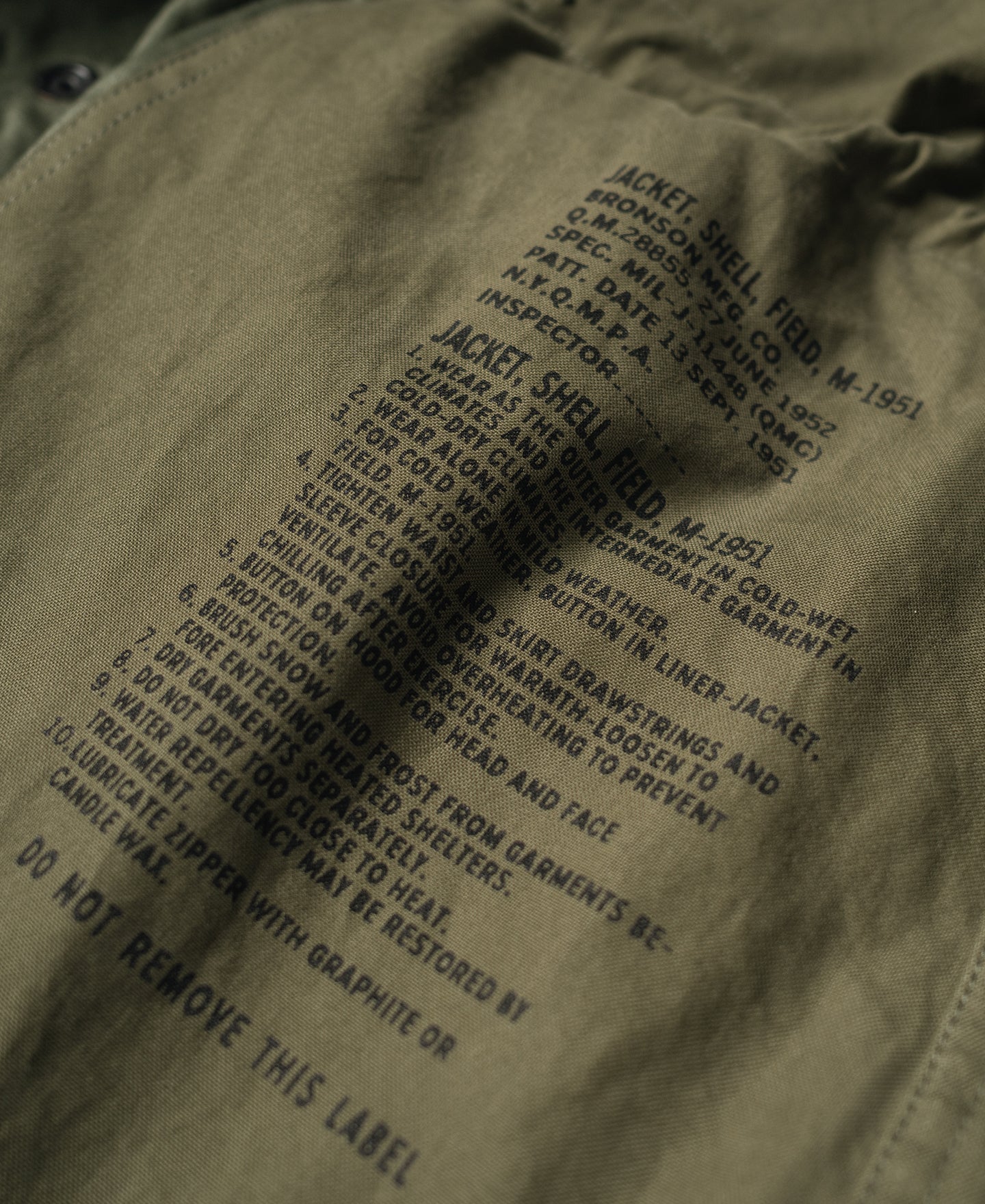 US Army M-1951 Field Jacket - Image 11