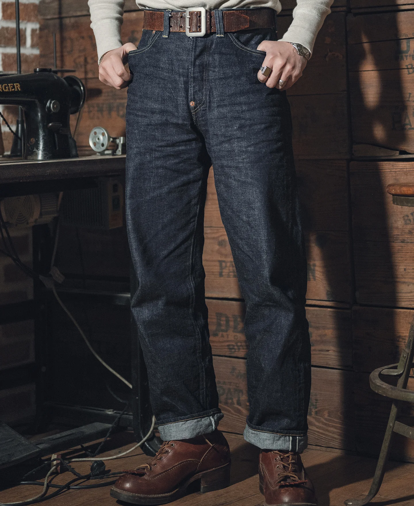 Lot 37801XX 1937 Selvedge Denim Jeans - Image 2